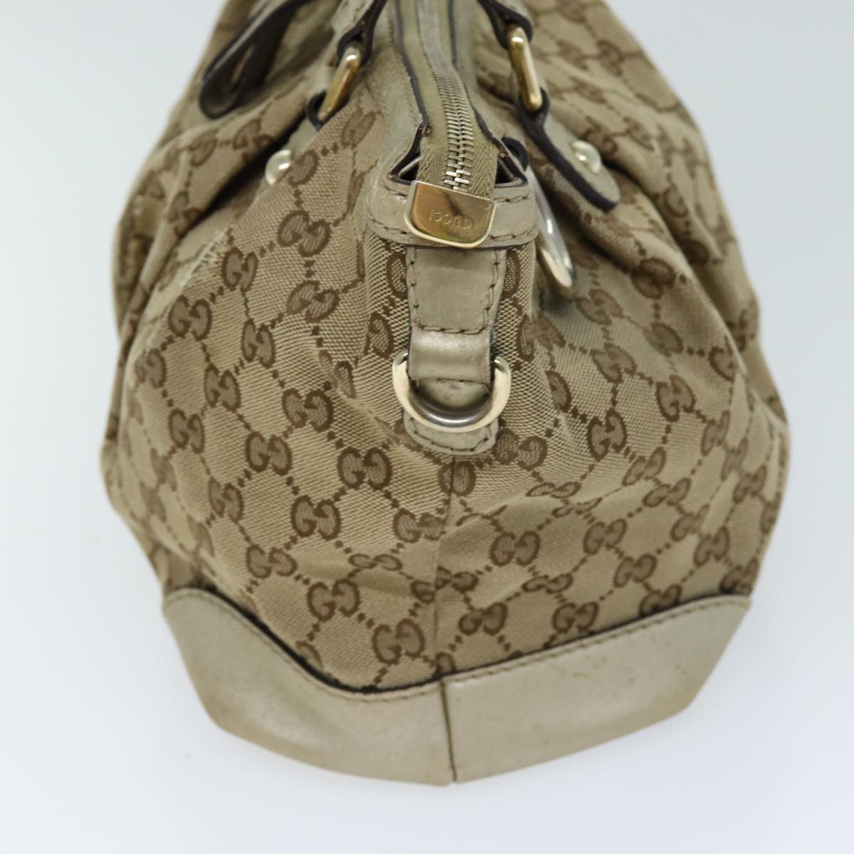 GUCCI GG Canvas Hand Bag 2way Beige 247902 bs14043