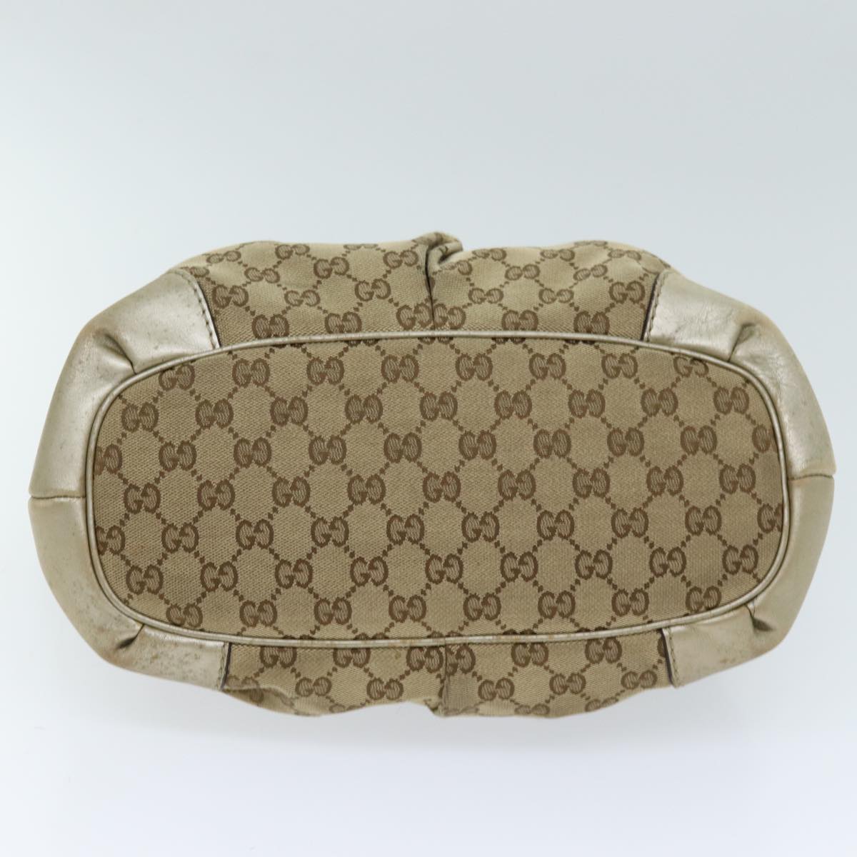 GUCCI GG Canvas Hand Bag 2way Beige 247902 bs14043