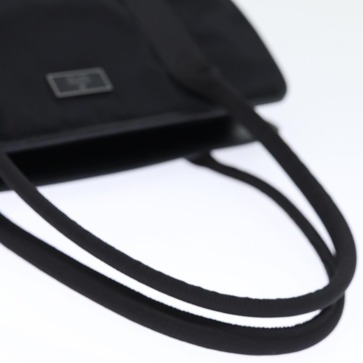 GUCCI Hand Bag Nylon Black 000 0835 bs14192