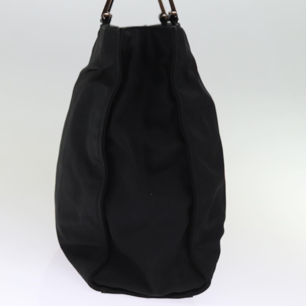 GUCCI Hand Bag Canvas Black 002 1028 bs14436