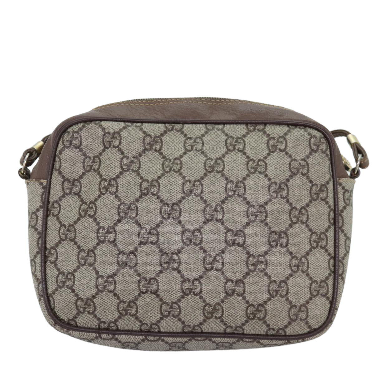 GUCCI GG Supreme Shoulder Bag PVC Beige 007 115 6423 bs14474