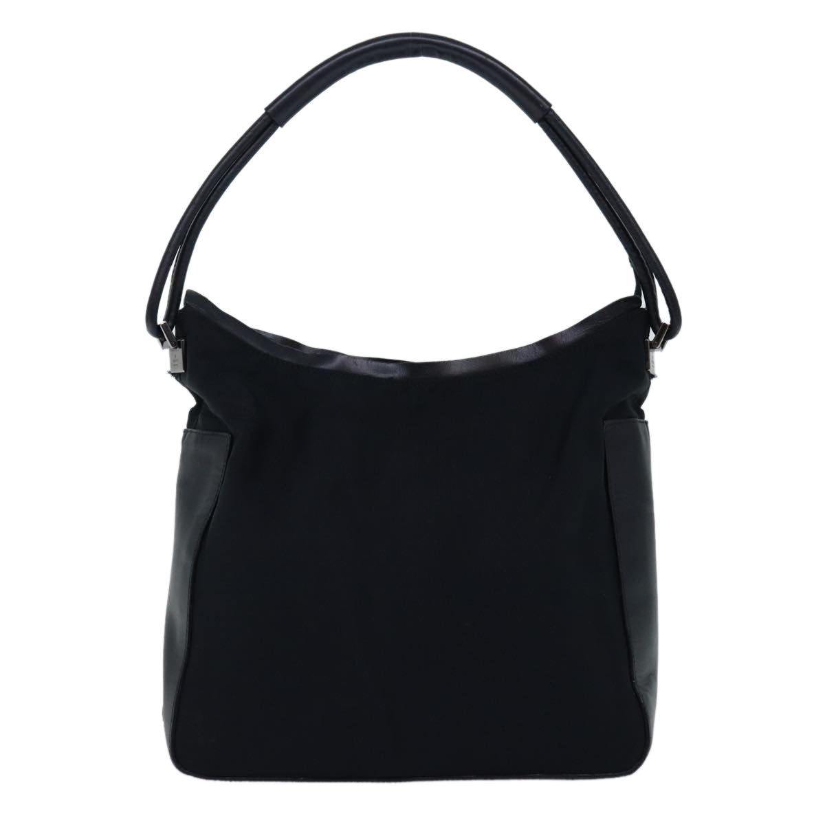 GUCCI Shoulder Bag Canvas Black 001 3766 bs14537