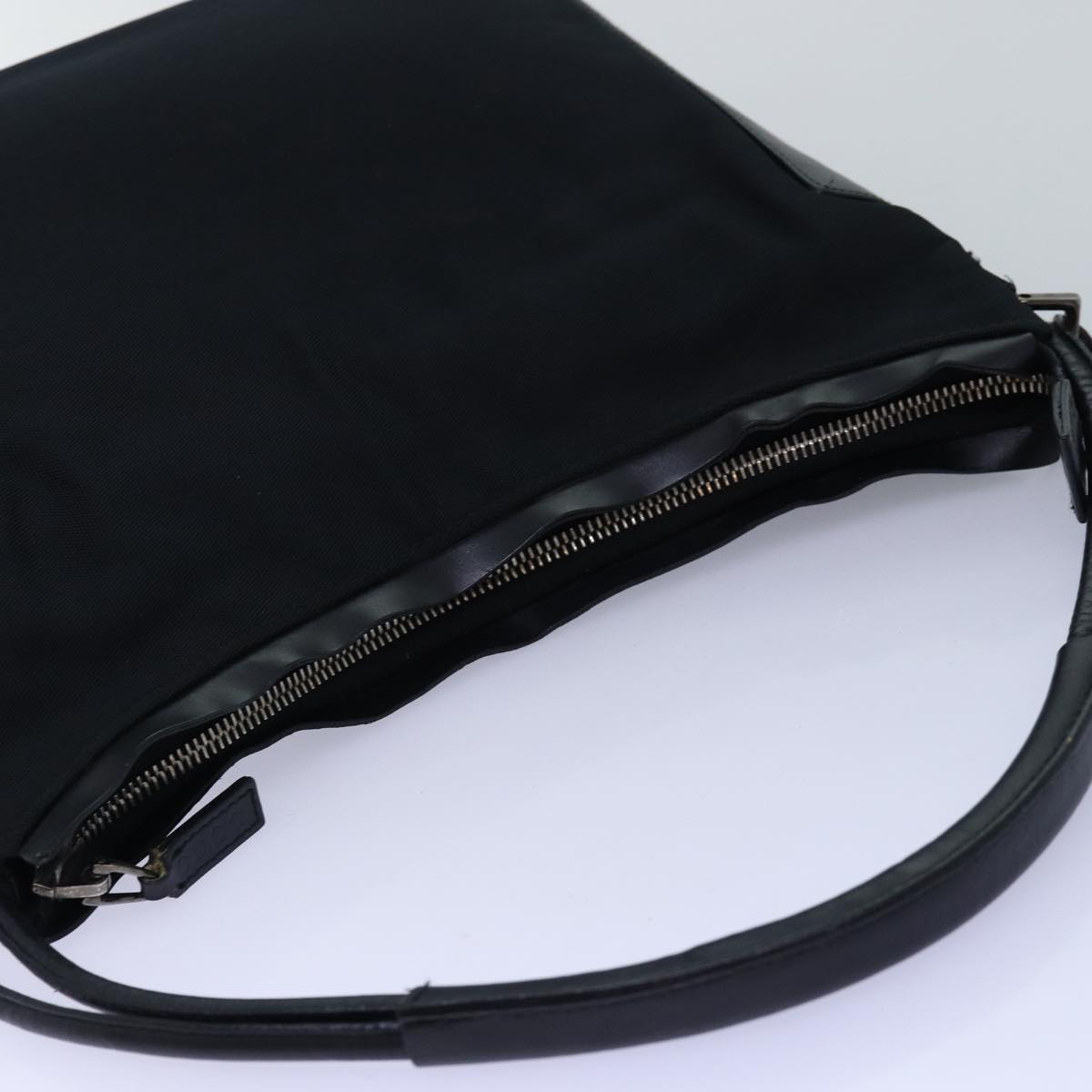GUCCI Shoulder Bag Canvas Black 001 3766 bs14537