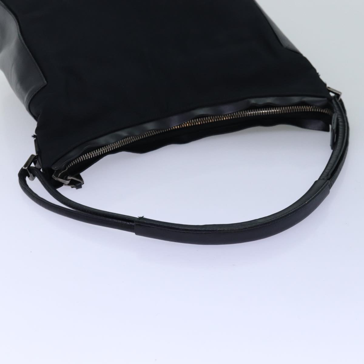 GUCCI Shoulder Bag Canvas Black 001 3766 bs14537