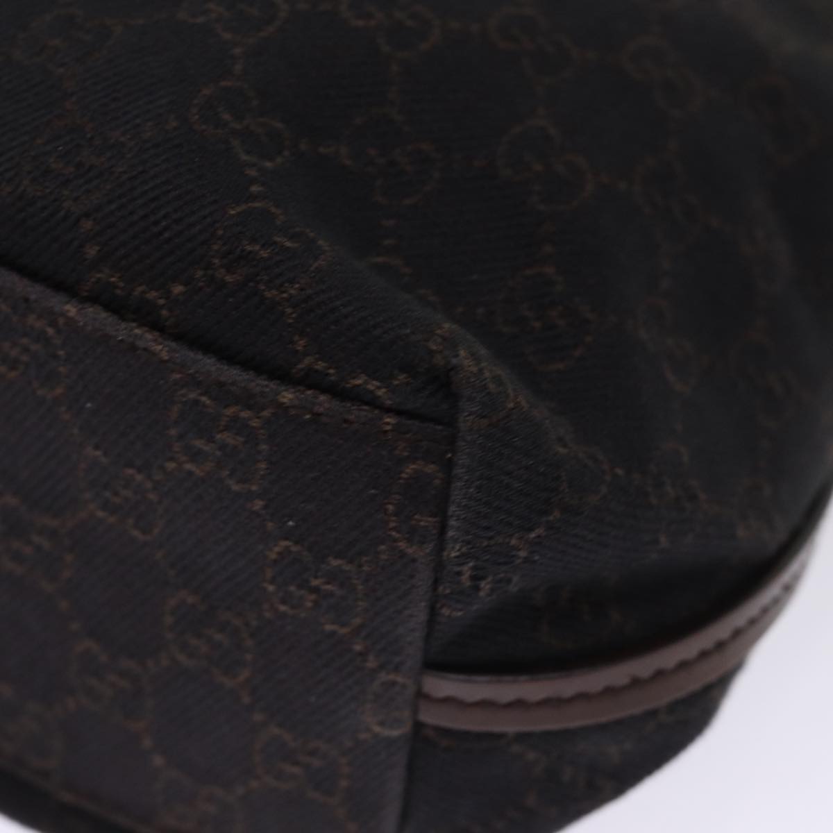 GUCCI GG Canvas Shoulder Bag Brown 101341 bs14539