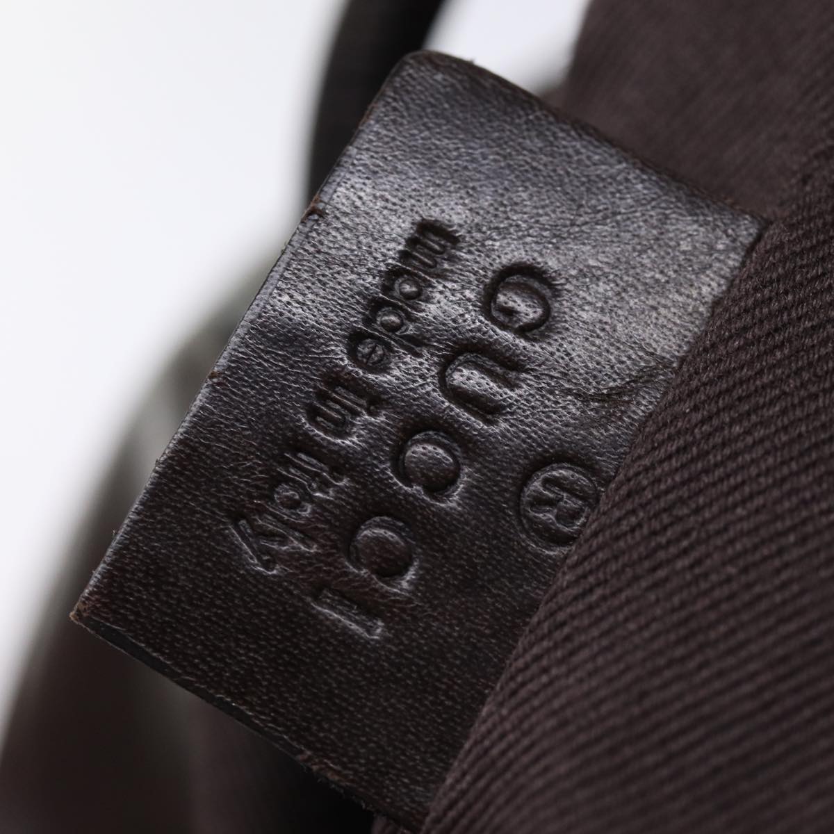 GUCCI GG Canvas Shoulder Bag Brown 101341 bs14539