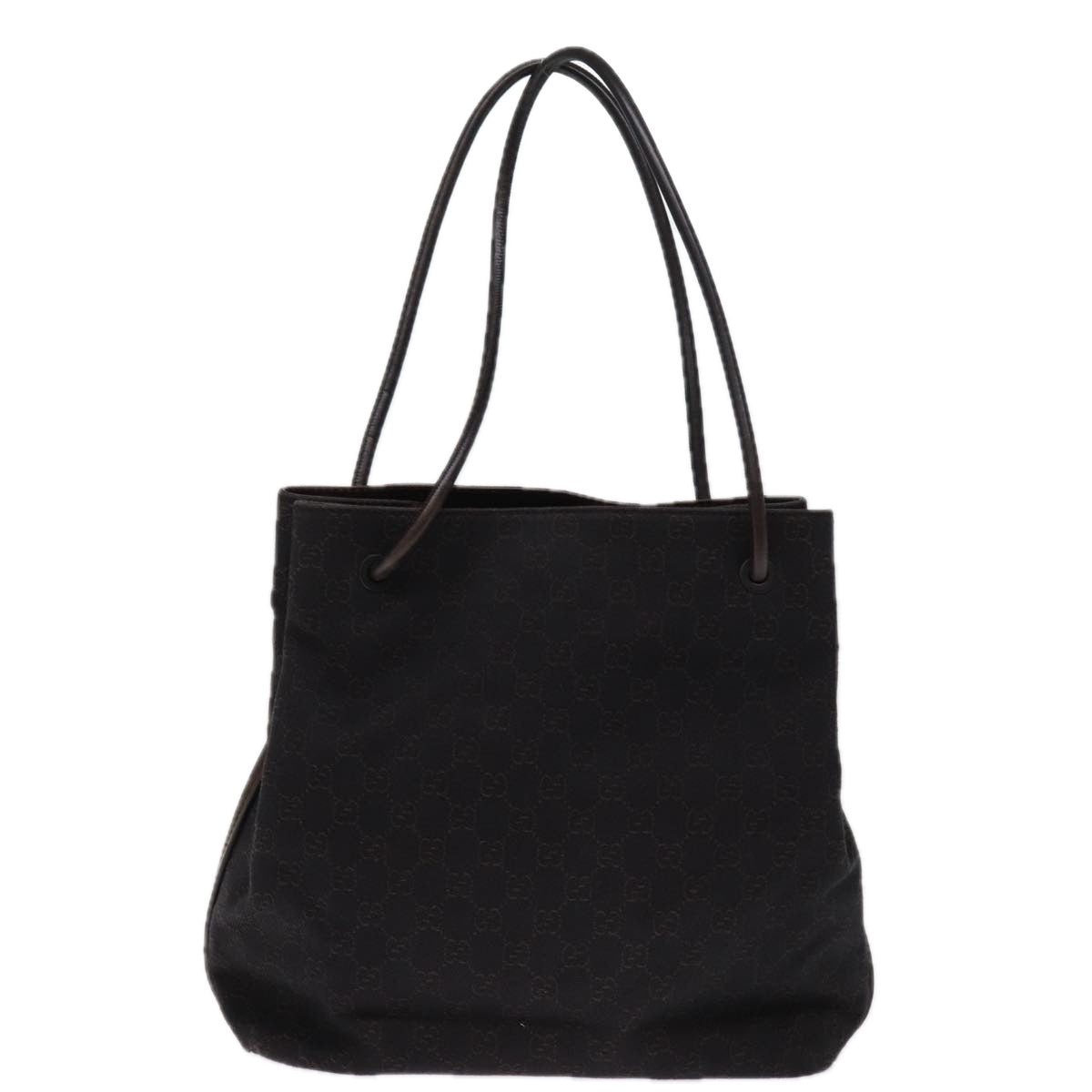 GUCCI GG Canvas Shoulder Bag Brown 101341 bs14539