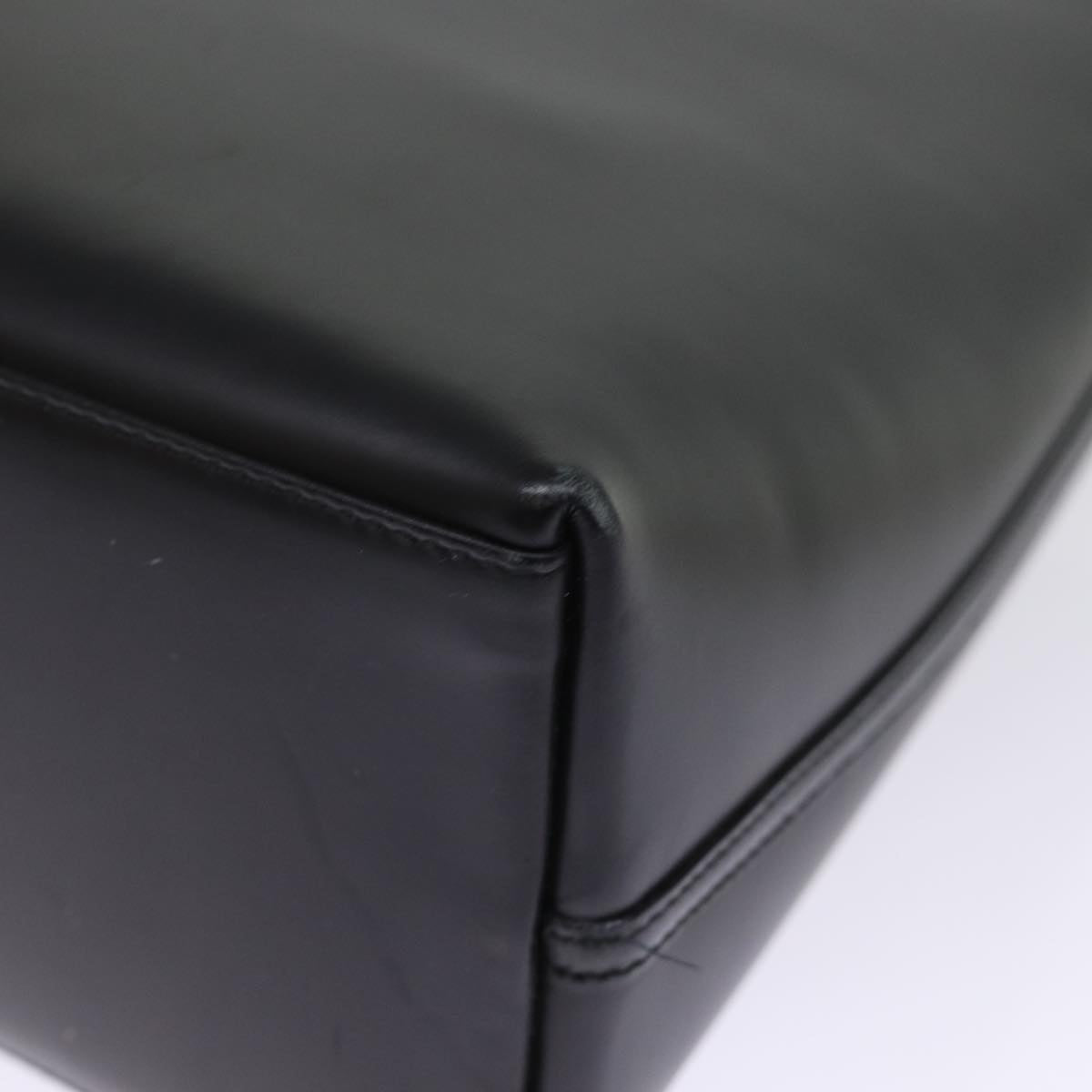 GUCCI Shoulder Bag Leather Black 001 1705 1942 bs14678