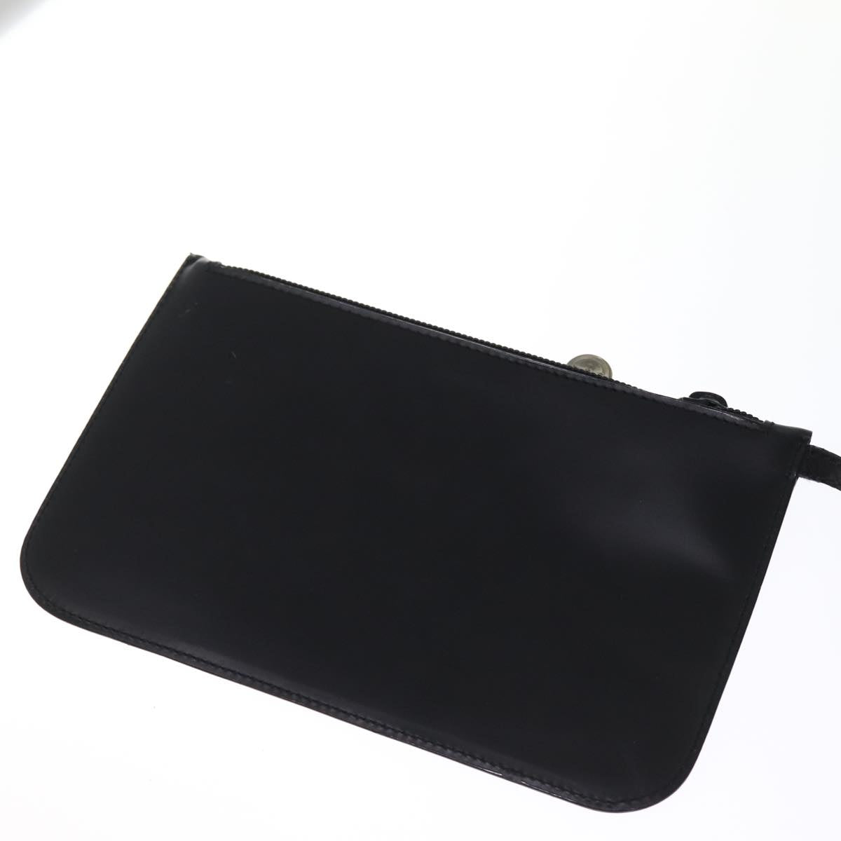 GUCCI Shoulder Bag Leather Black 001 1705 1942 bs14678