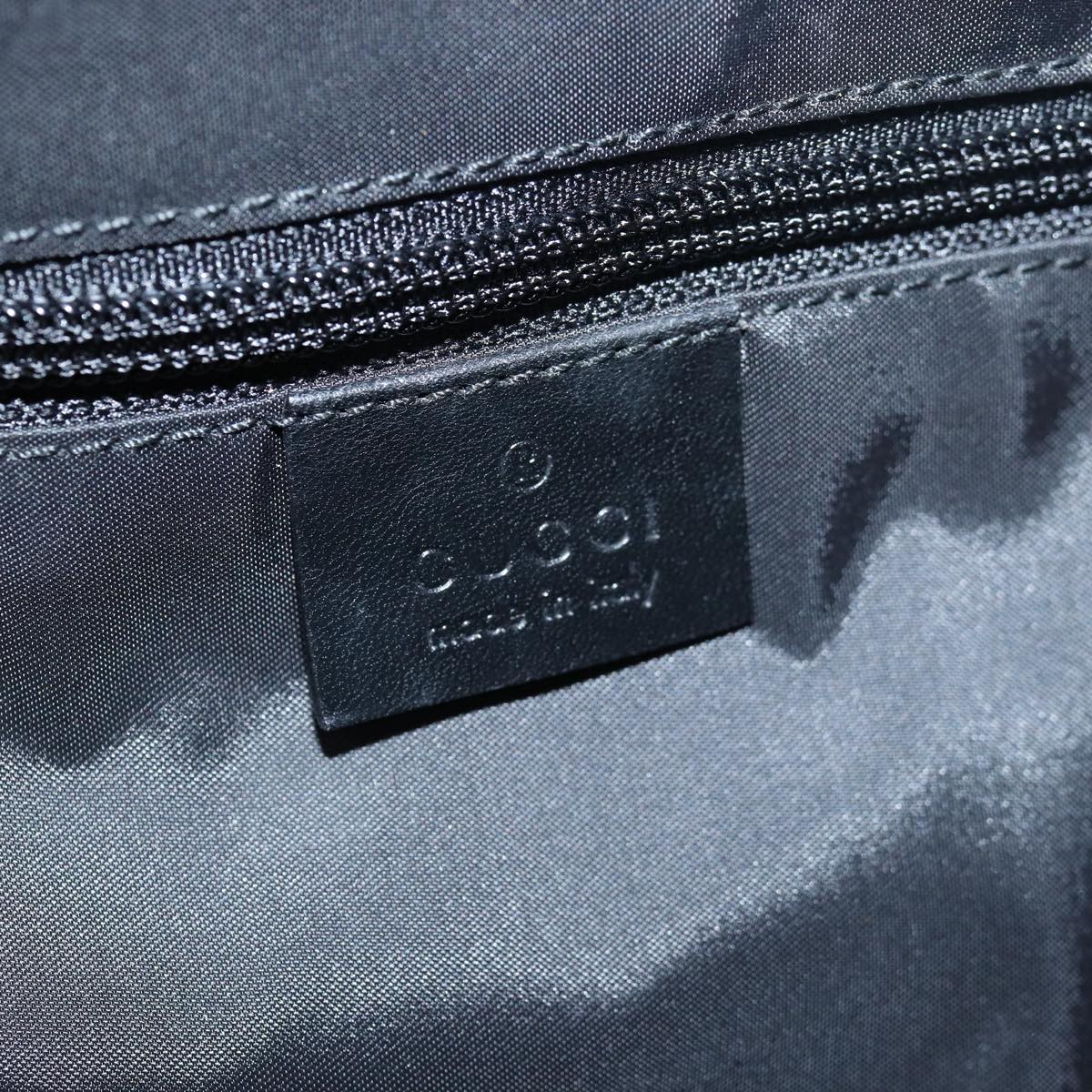 GUCCI Boston Bag Canvas 2way Black 012 0399 2123 bs14680