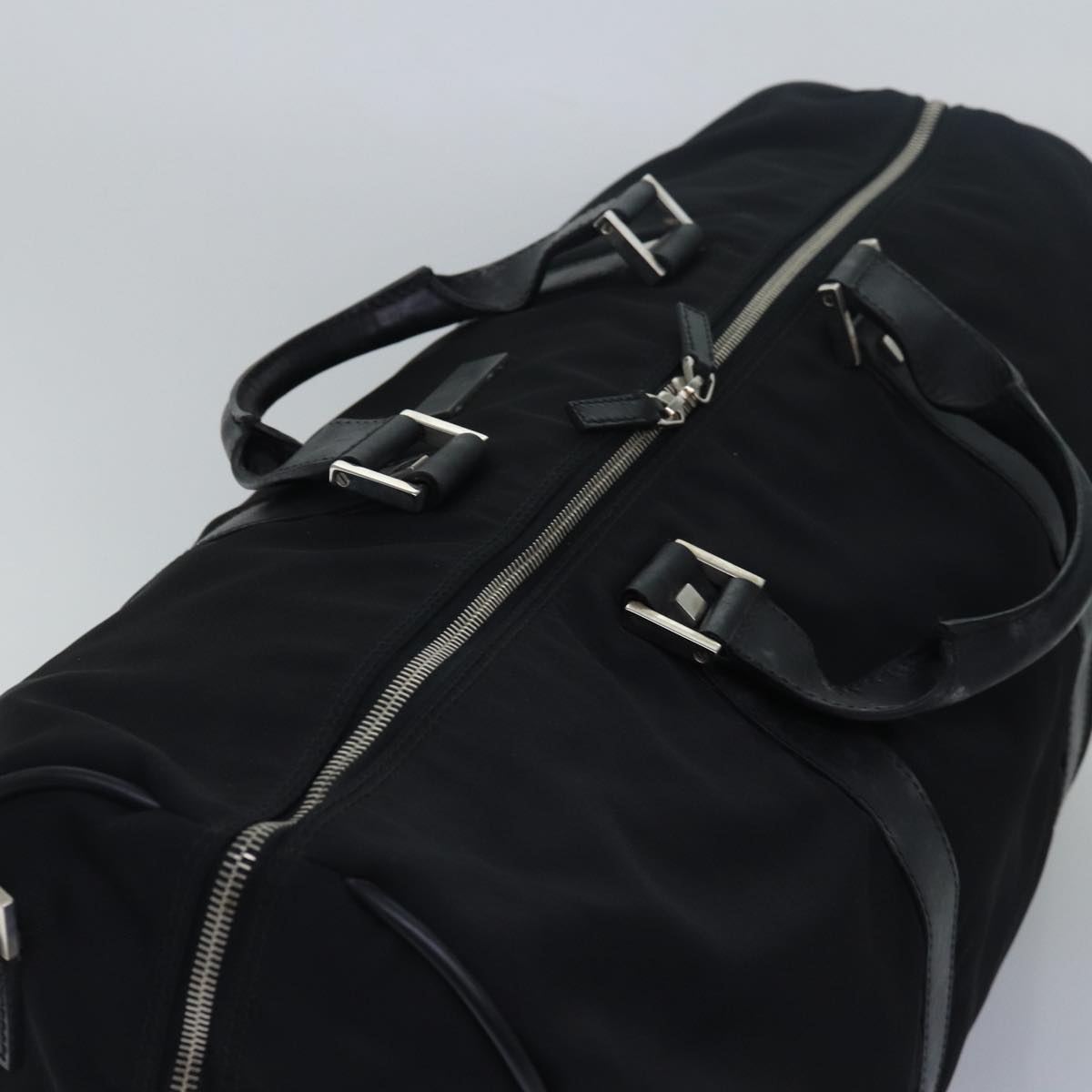 GUCCI Boston Bag Canvas 2way Black 012 0399 2123 bs14680