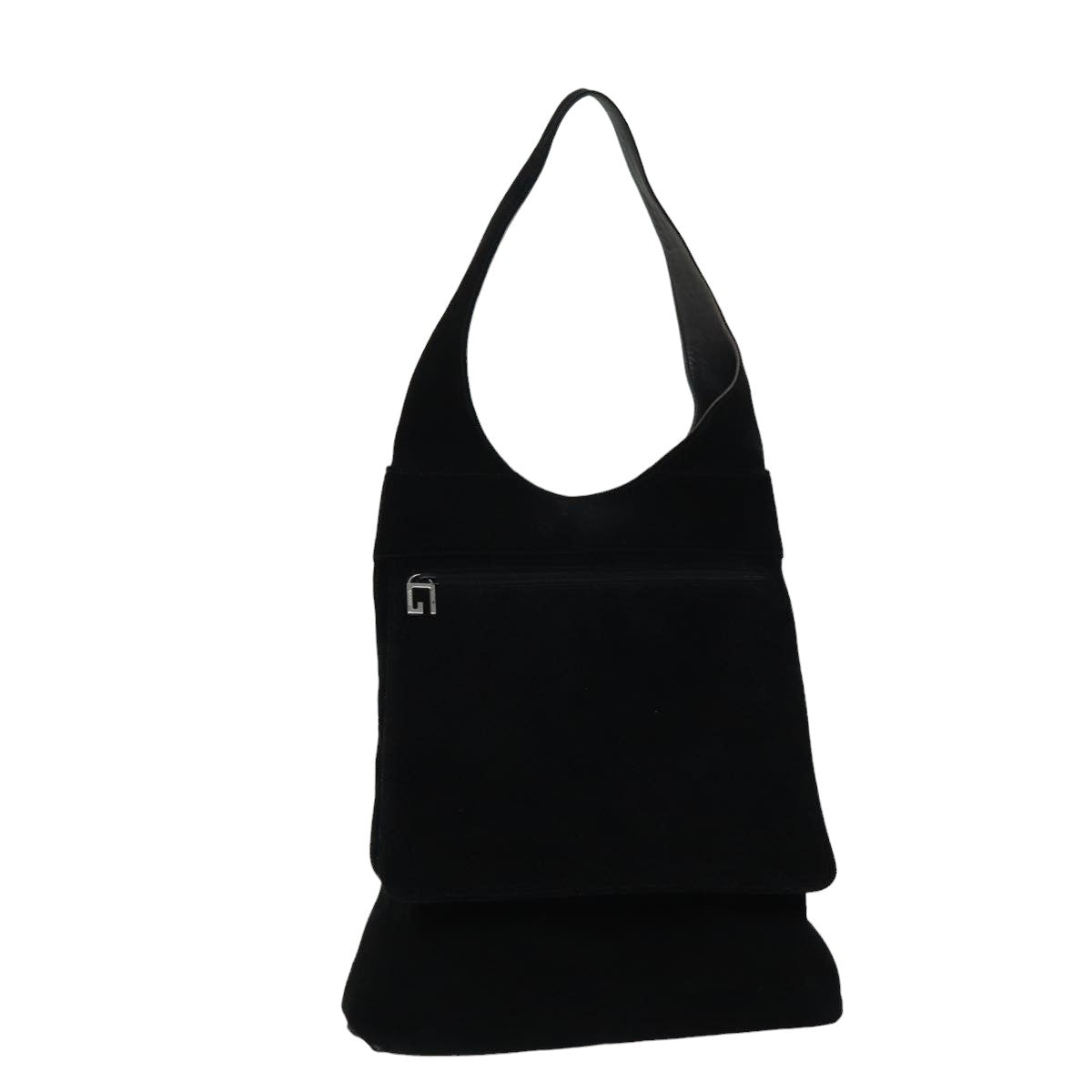 GUCCI Shoulder Bag Suede Black 002 2113 0416 bs14723