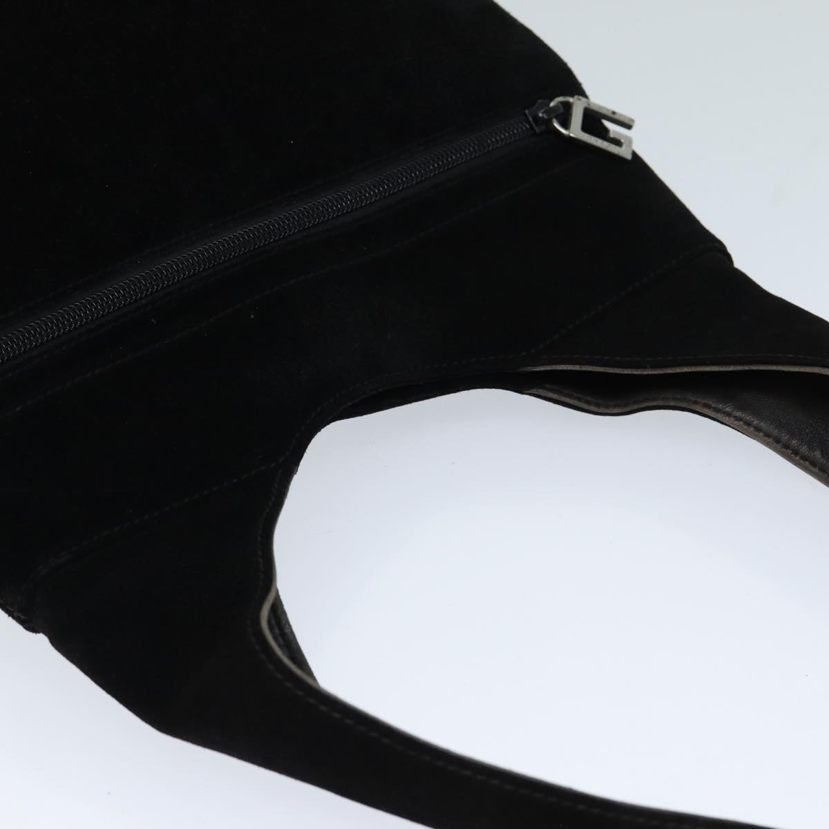 GUCCI Shoulder Bag Suede Black 002 2113 0416 bs14723