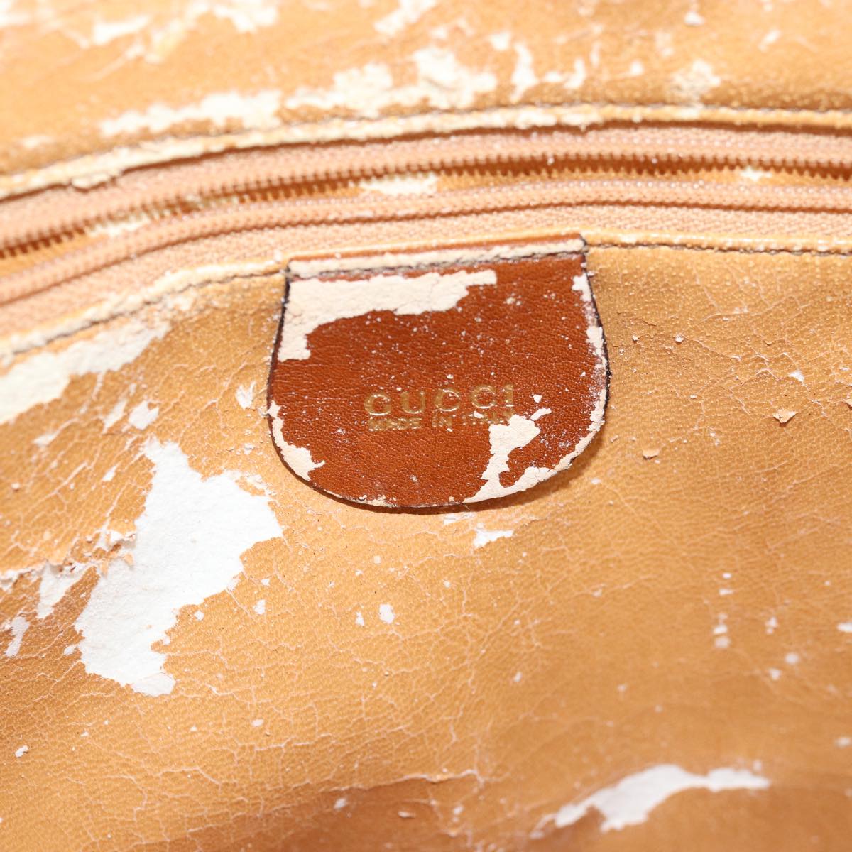 GUCCI Bamboo Hand Bag Leather Brown 000 1046 0290 bs14807