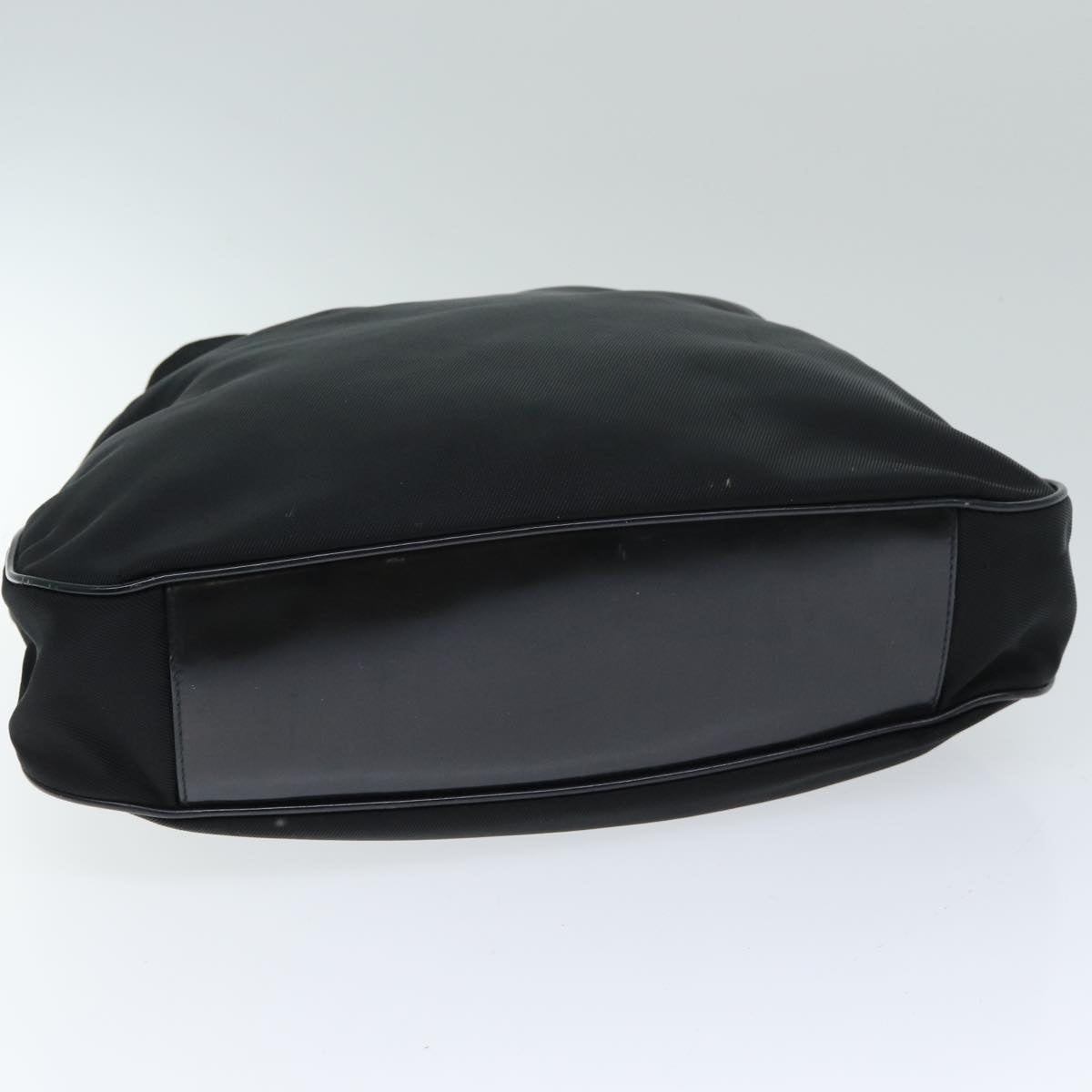 GUCCI Bamboo Hand Bag Nylon Black 001 2113 1577 bs14834