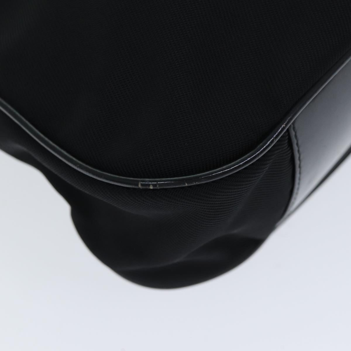 GUCCI Bamboo Hand Bag Nylon Black 001 2113 1577 bs14834