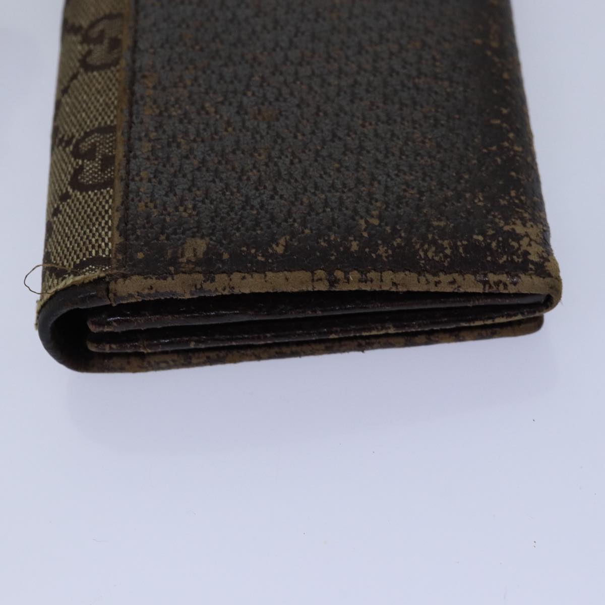 GUCCI GG Canvas Key Case Wallet 5Set Beige Black bs14871