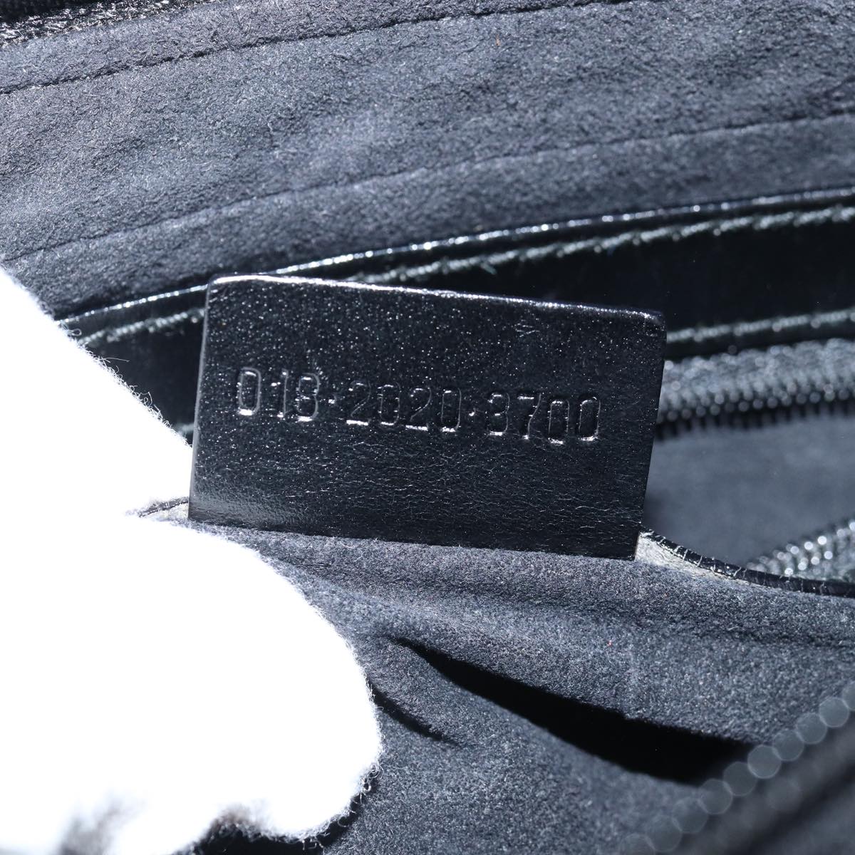 GUCCI Clutch Bag Nylon Black 018 2020 3700 bs14886