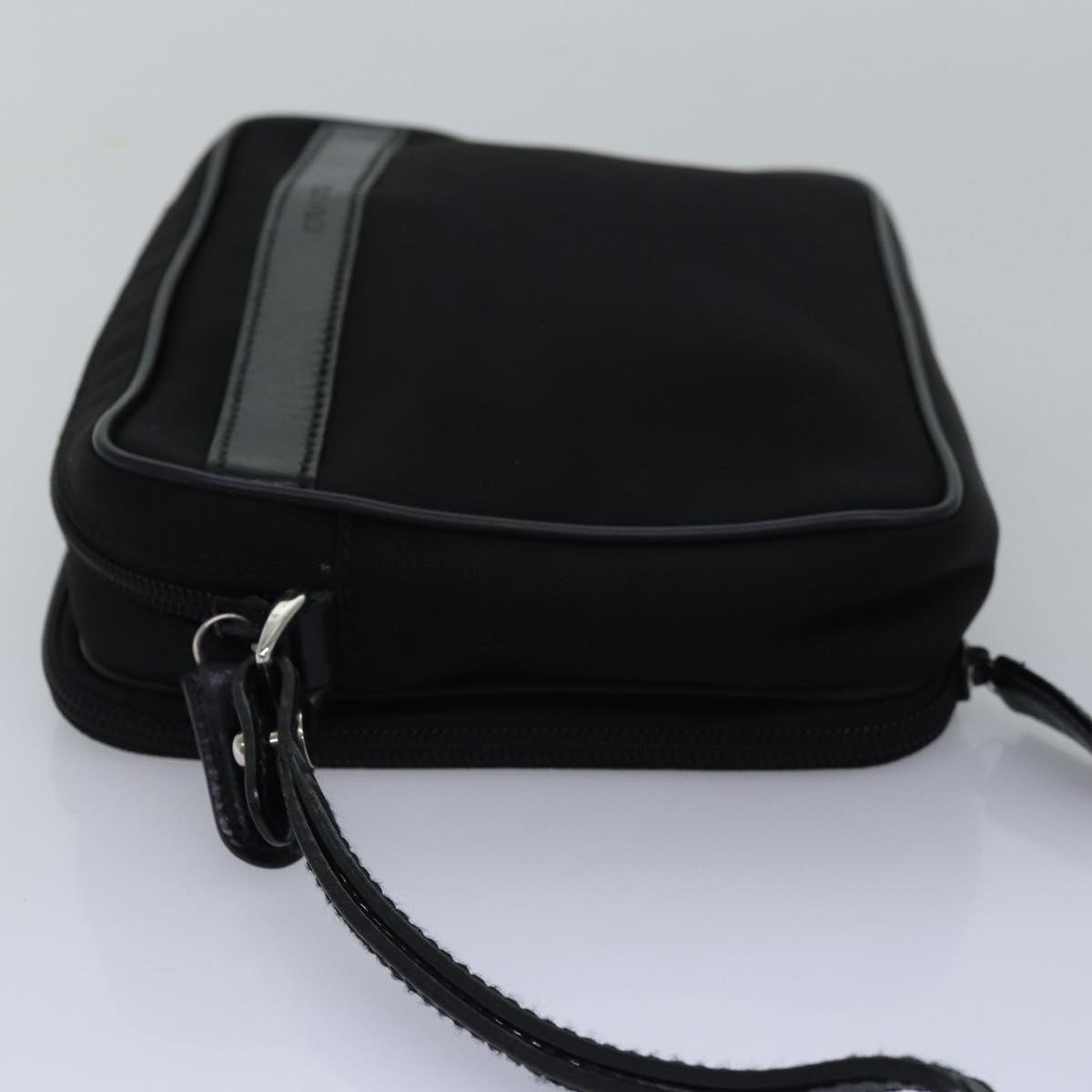 GUCCI Clutch Bag Nylon Black 018 2020 3700 bs14886