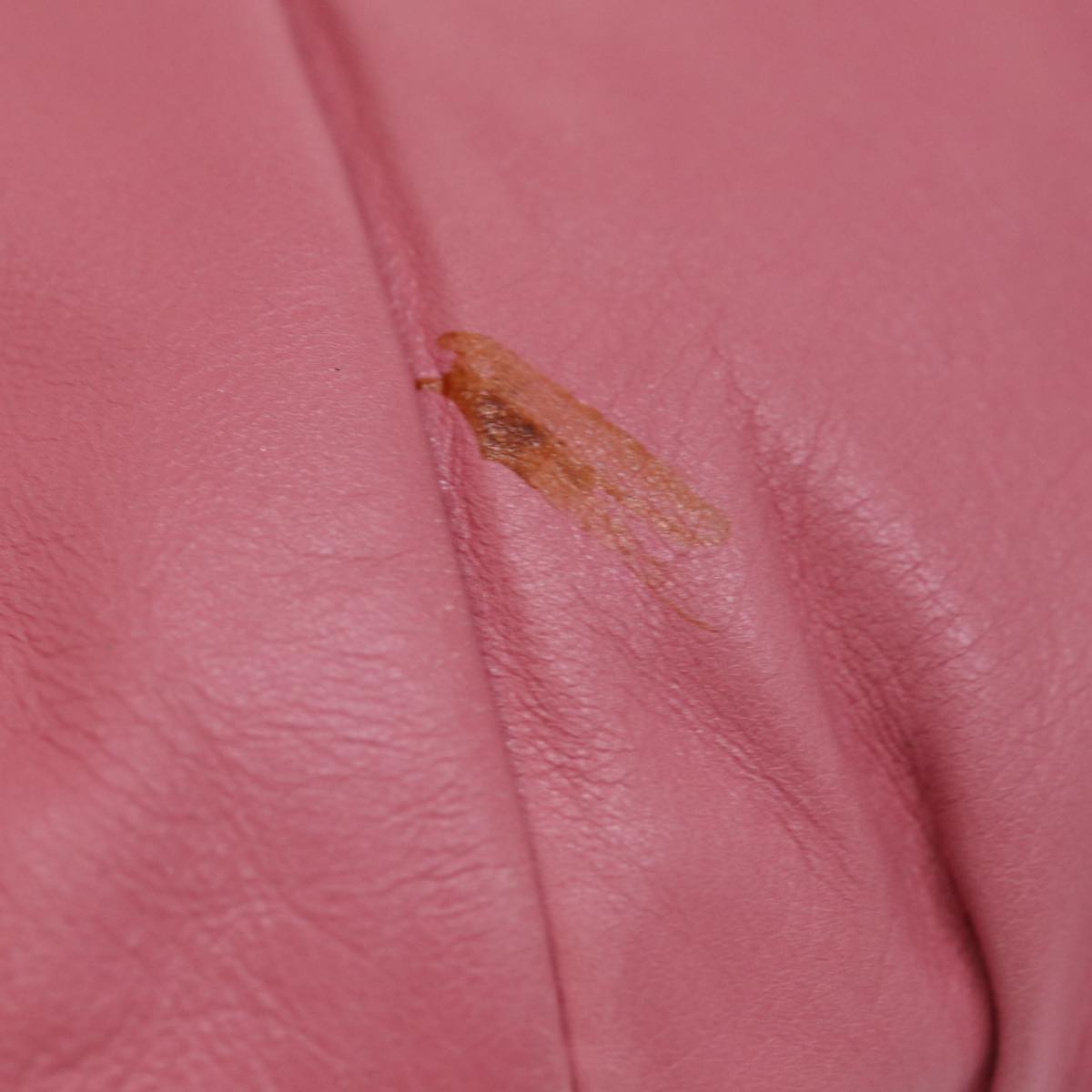 GUCCI Clutch Bag Leather Pink 197015 bs14887