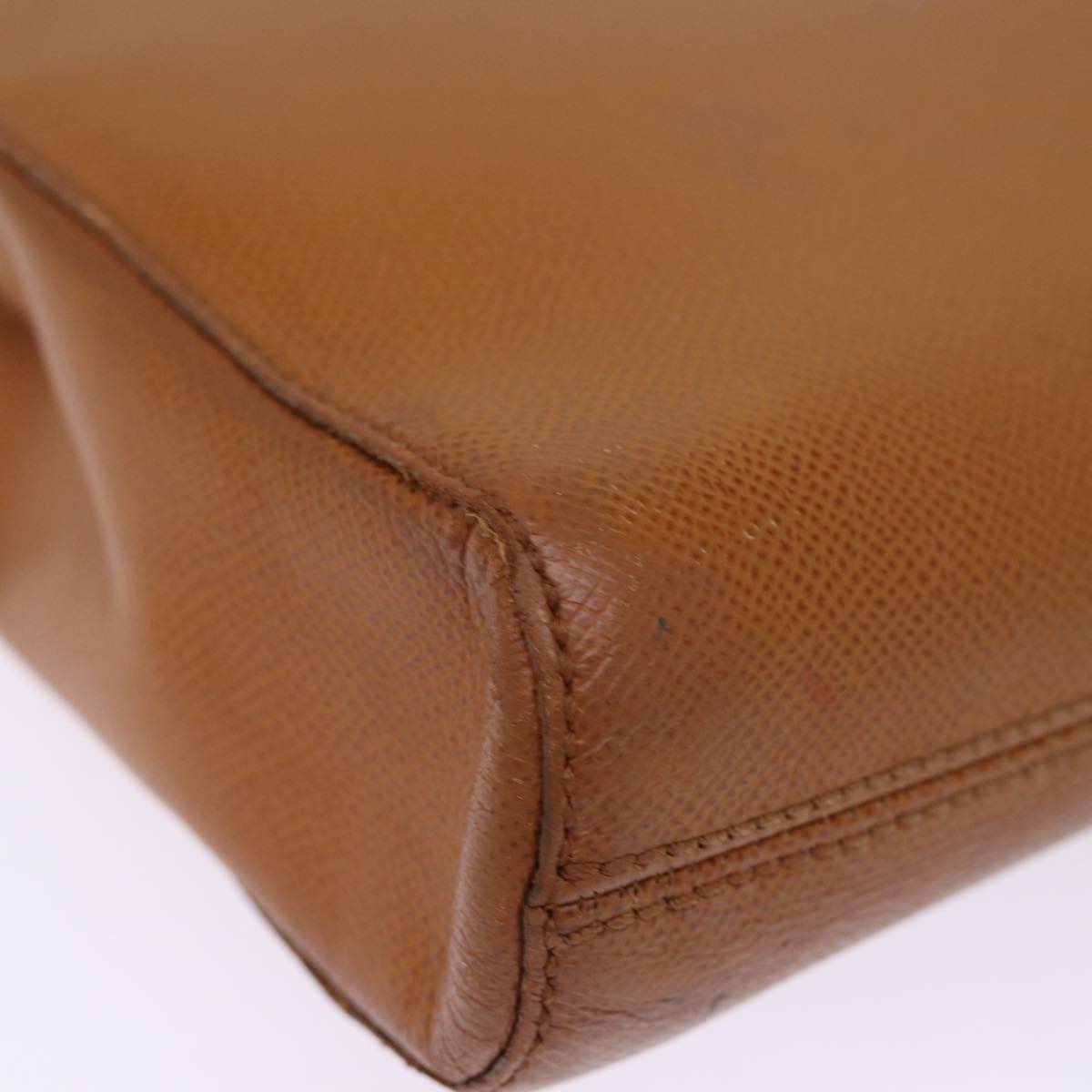 CHANEL Tote Bag Leather Brown CC bs14915