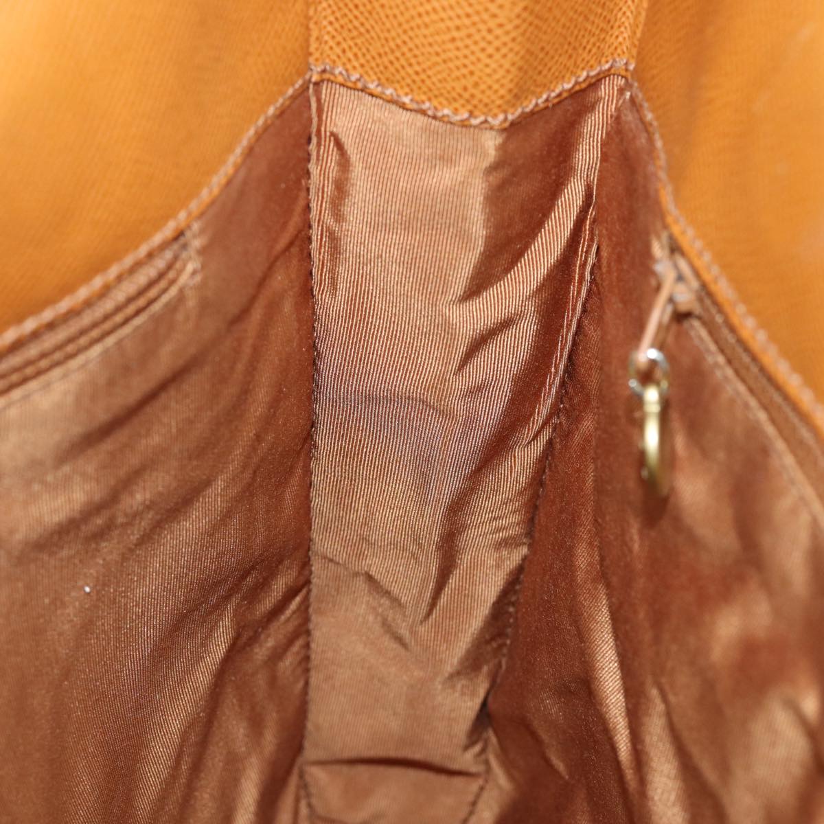 CHANEL Tote Bag Leather Brown CC bs14915
