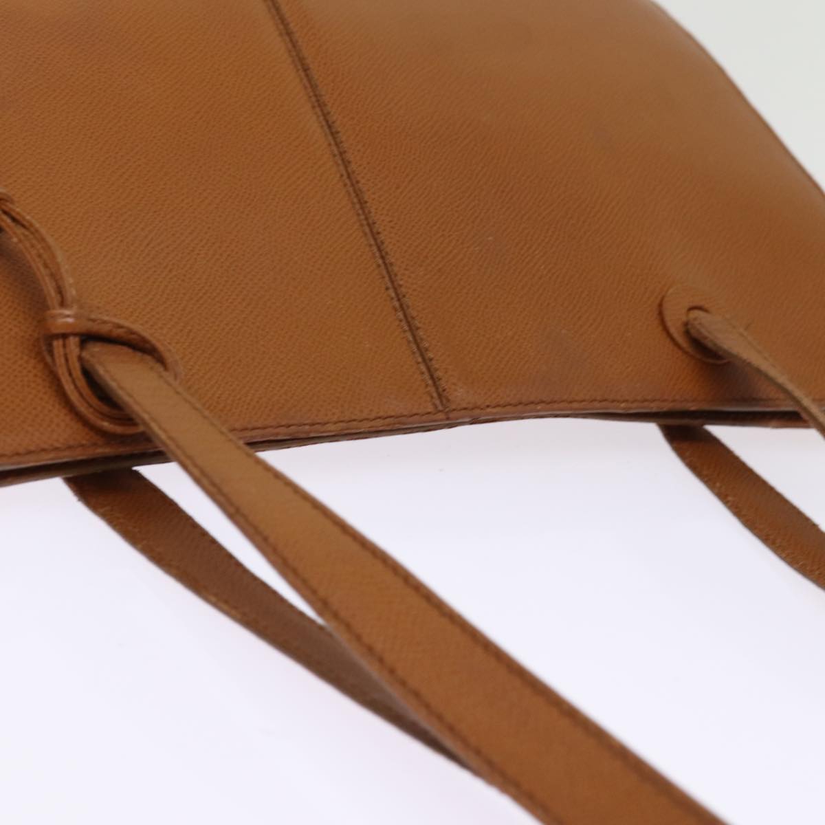 CHANEL Tote Bag Leather Brown CC bs14915