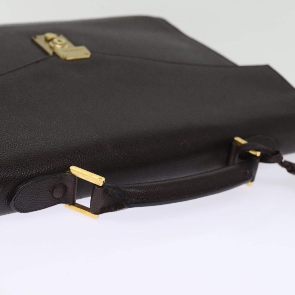 CHANEL Hand Bag Caviar Skin Black CC bs14972