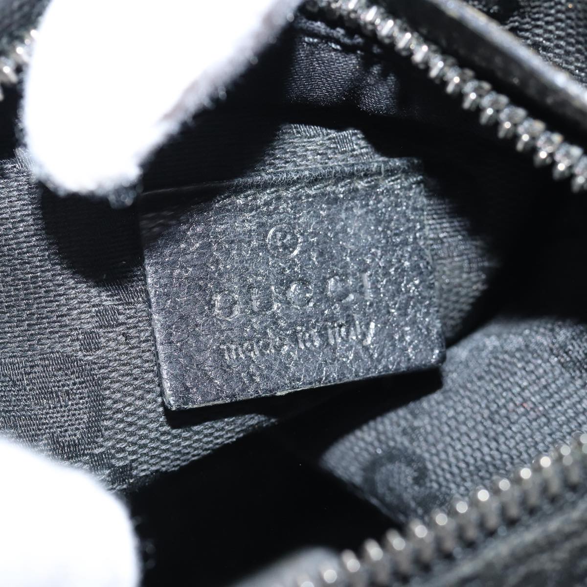 GUCCI GG Canvas Waist bag Black 28566 bs15213
