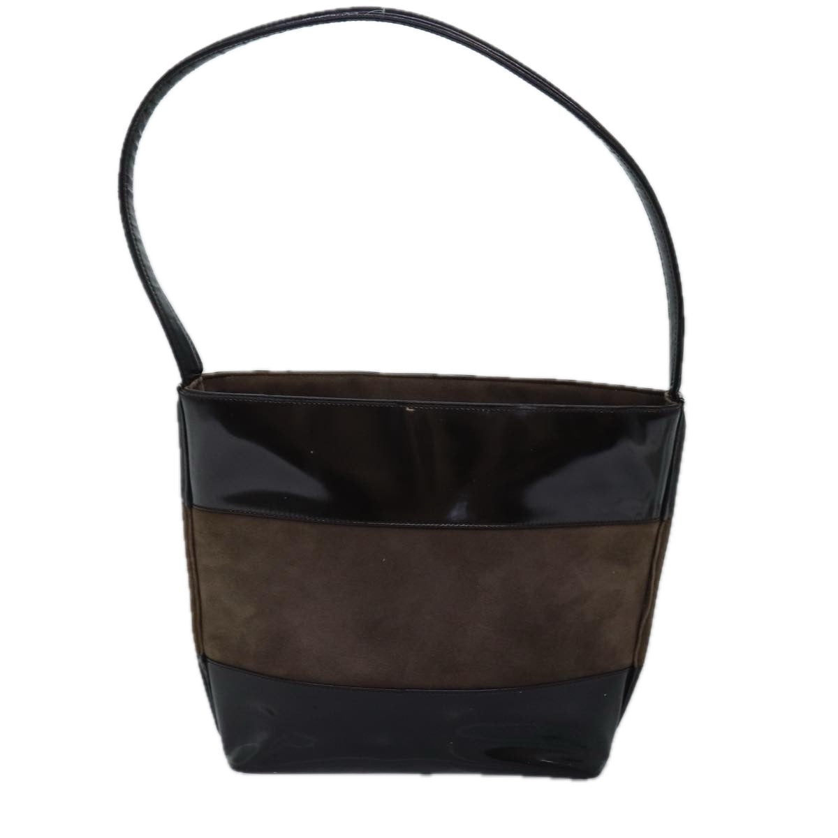 GUCCI Shoulder Bag Suede Brown 000 1448 0555 bs15233