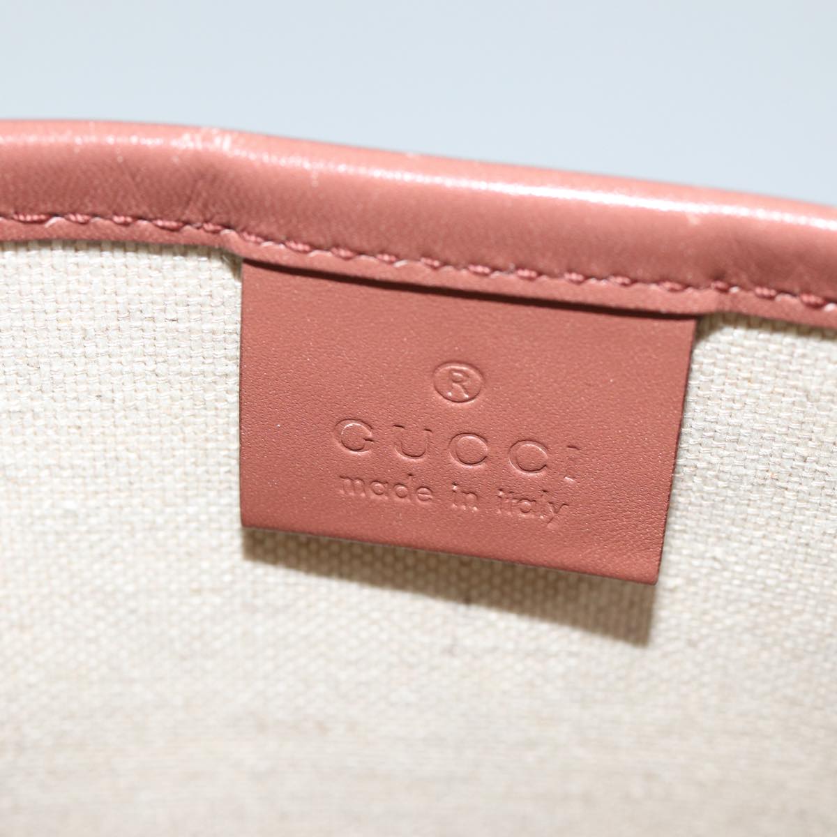 GUCCI GG Supreme Tote Bag PVC Leather Beige 309499 bs15250