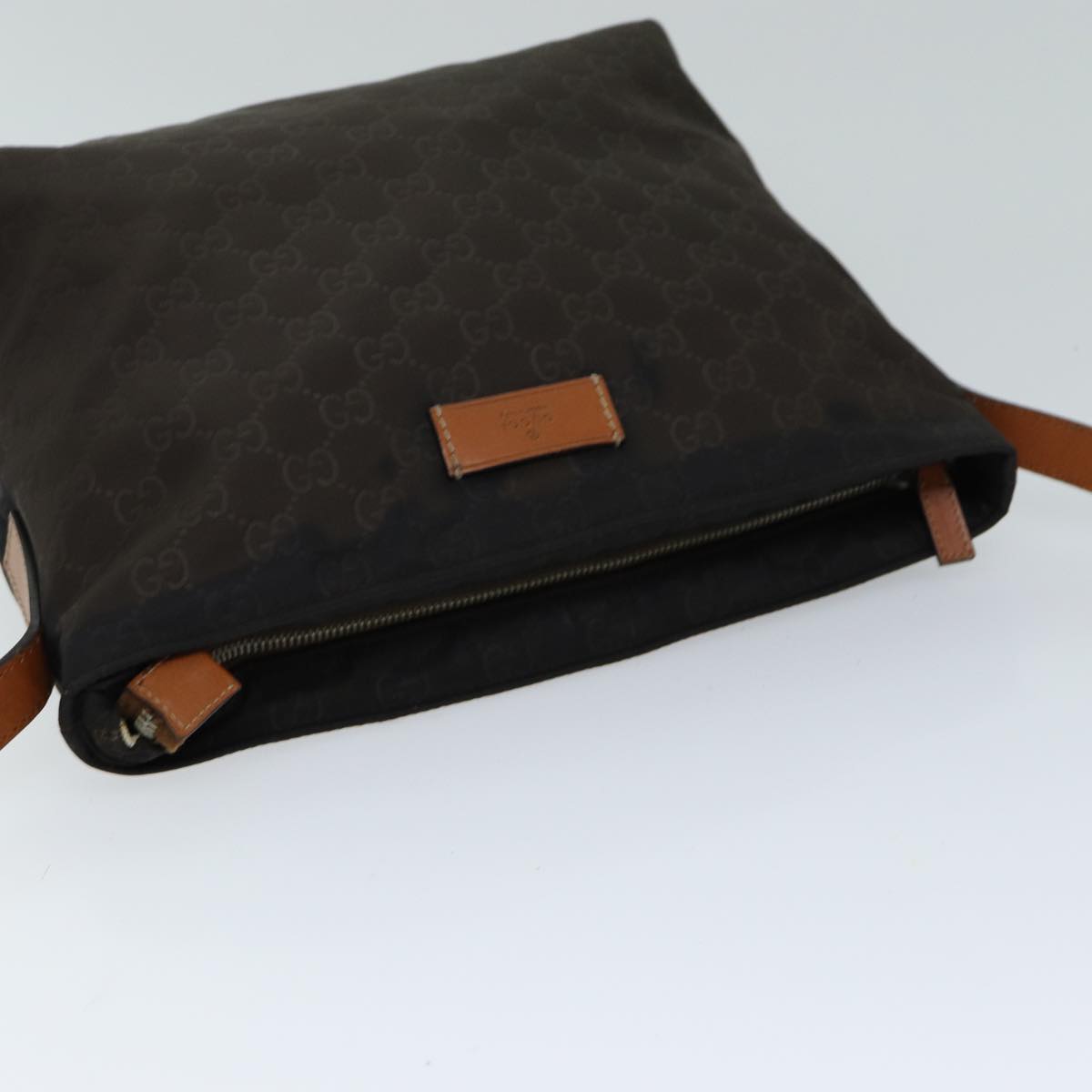 GUCCI GG Canvas Shoulder Bag Brown 314529 bs15251