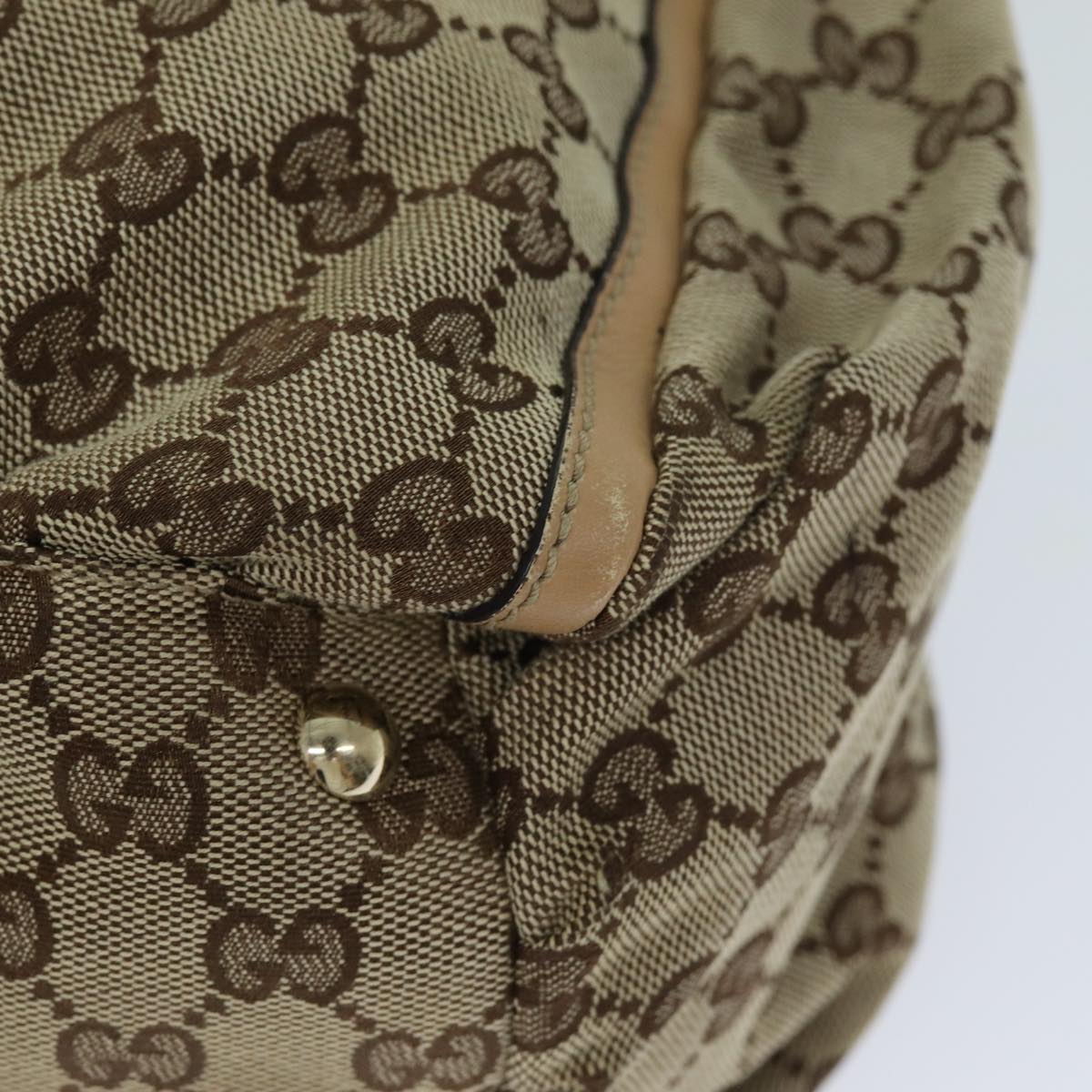 GUCCI GG Canvas Abbey Tote Bag Beige 189835 bs15252