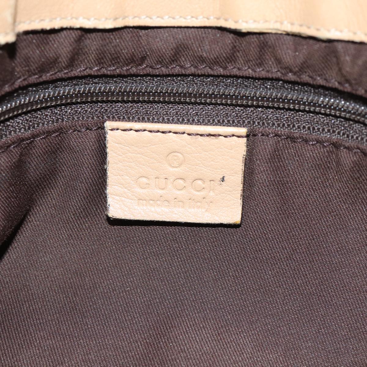 GUCCI GG Canvas Abbey Tote Bag Beige 189835 bs15252