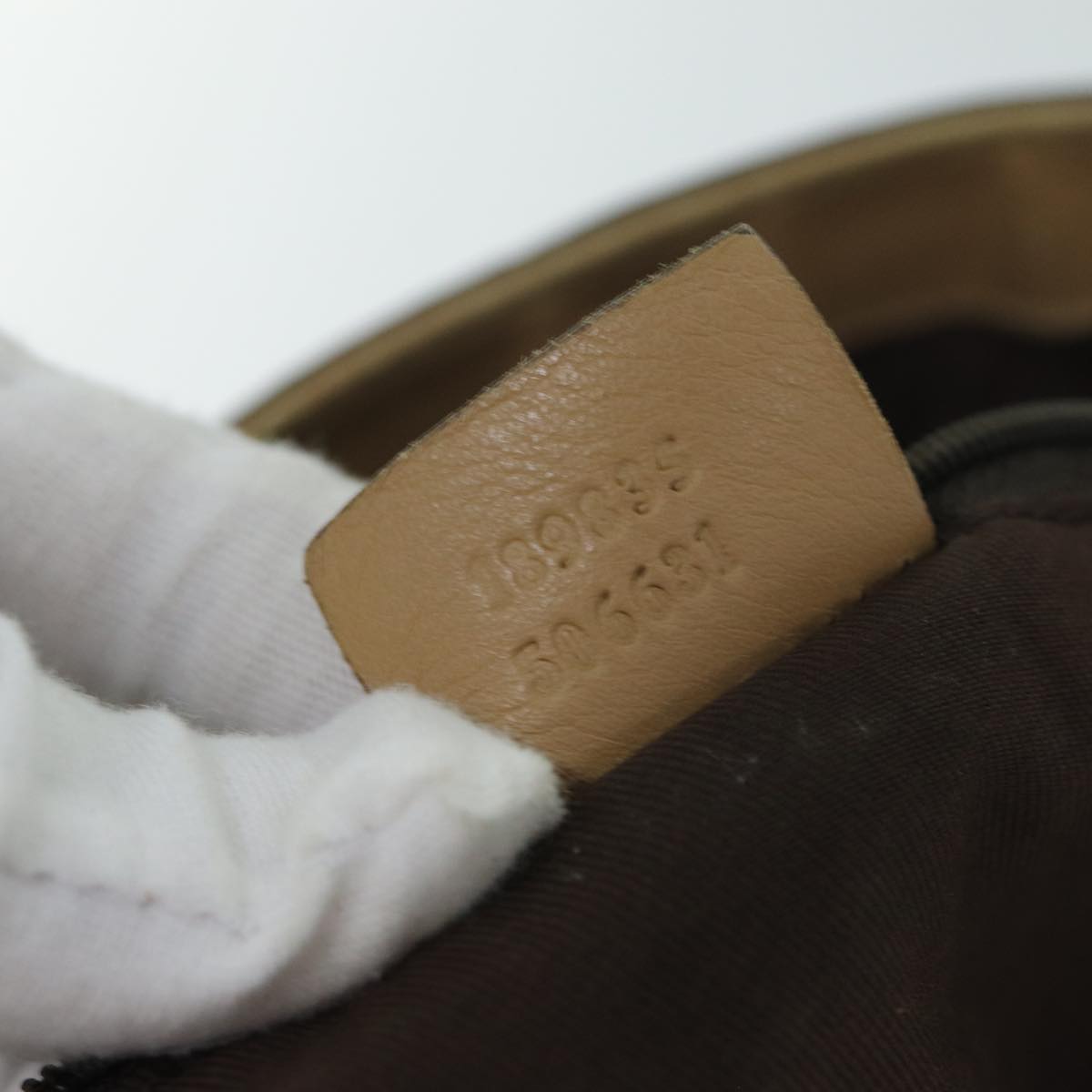 GUCCI GG Canvas Abbey Tote Bag Beige 189835 bs15252