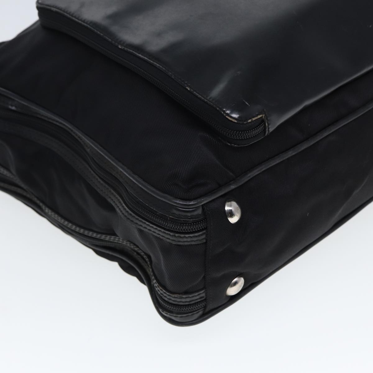 GUCCI Business Bag Nylon patent leather Black 010 1553 0302 10 bs15253