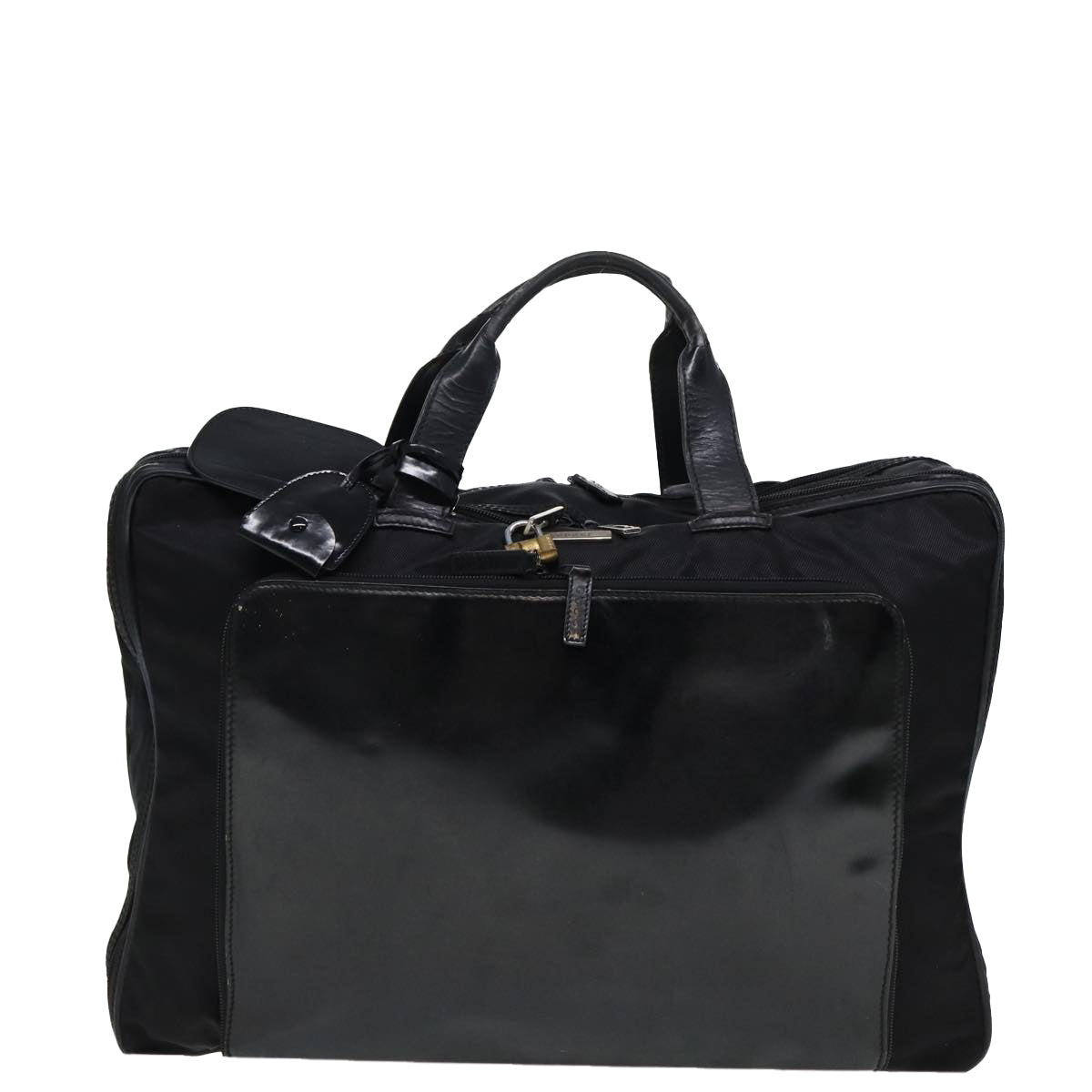 GUCCI Business Bag Nylon patent leather Black 010 1553 0302 10 bs15253