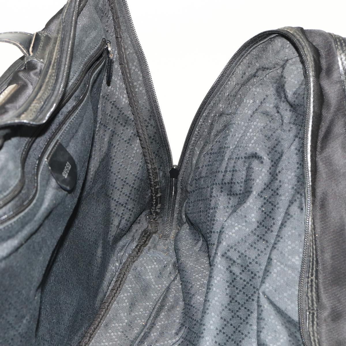 GUCCI Business Bag Nylon patent leather Black 010 1553 0302 10 bs15253