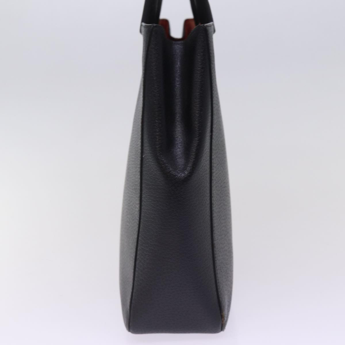 GUCCI Bamboo Hand Bag Leather Black 002 1060 bs15259