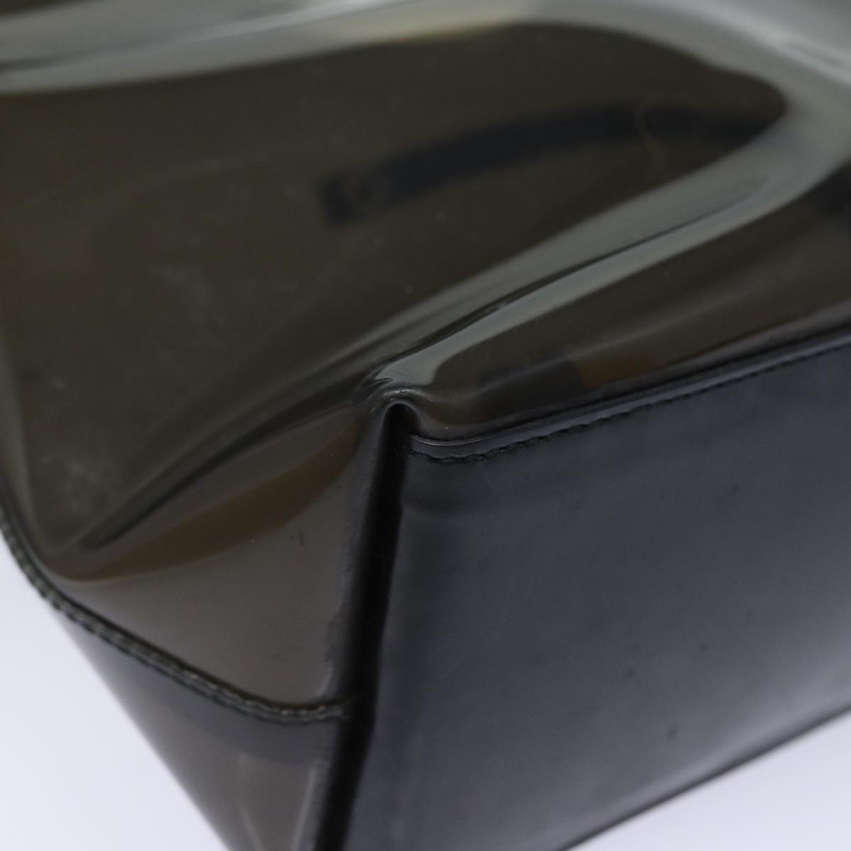 GUCCI Hand Bag Vinyl Black 001 2058 1883 bs15260