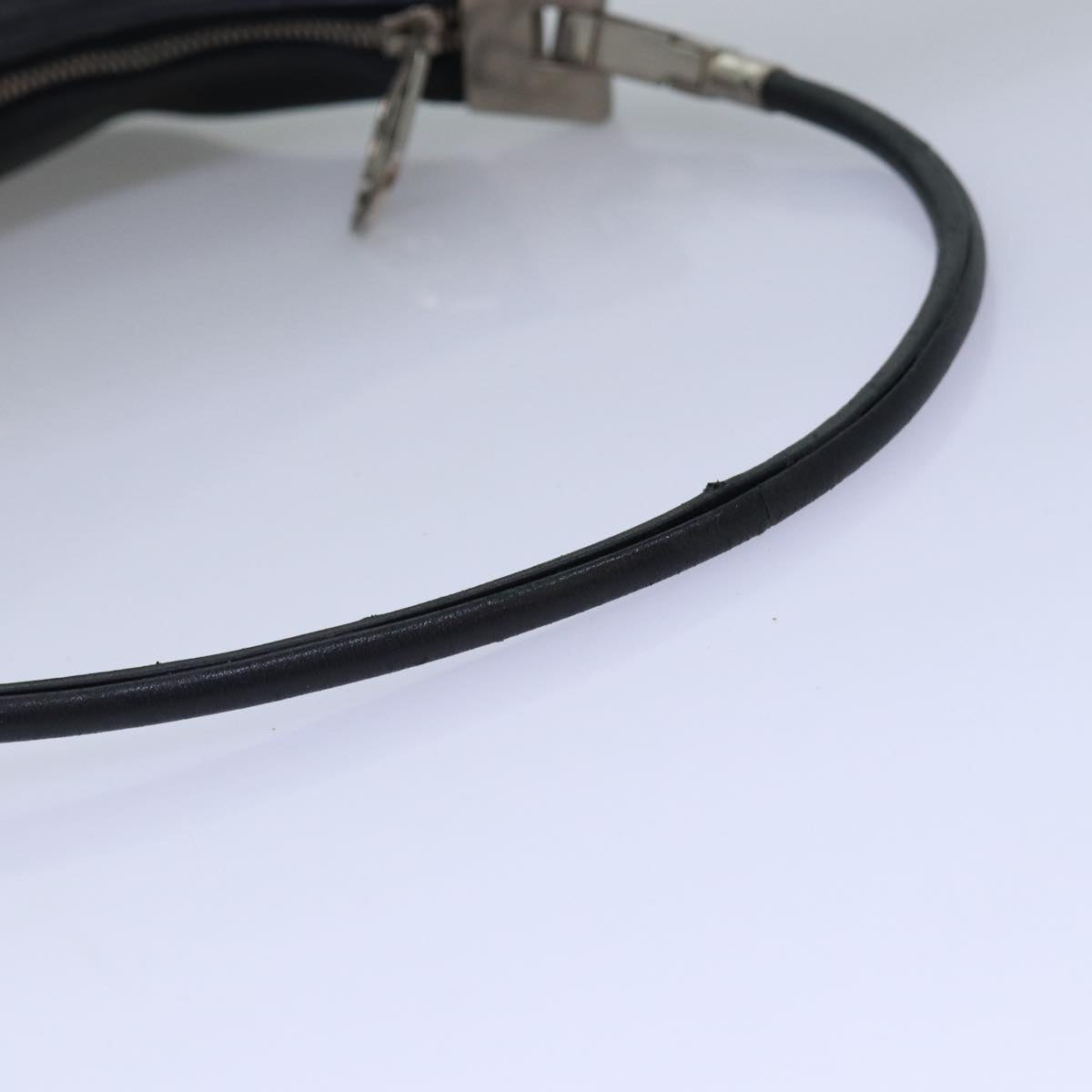 GUCCI Shoulder Bag Leather Black 001 3812 bs15261