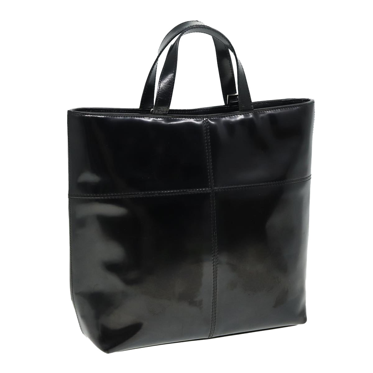 GUCCI Hand Bag Patent leather Black 002 2113 0475 bs15337
