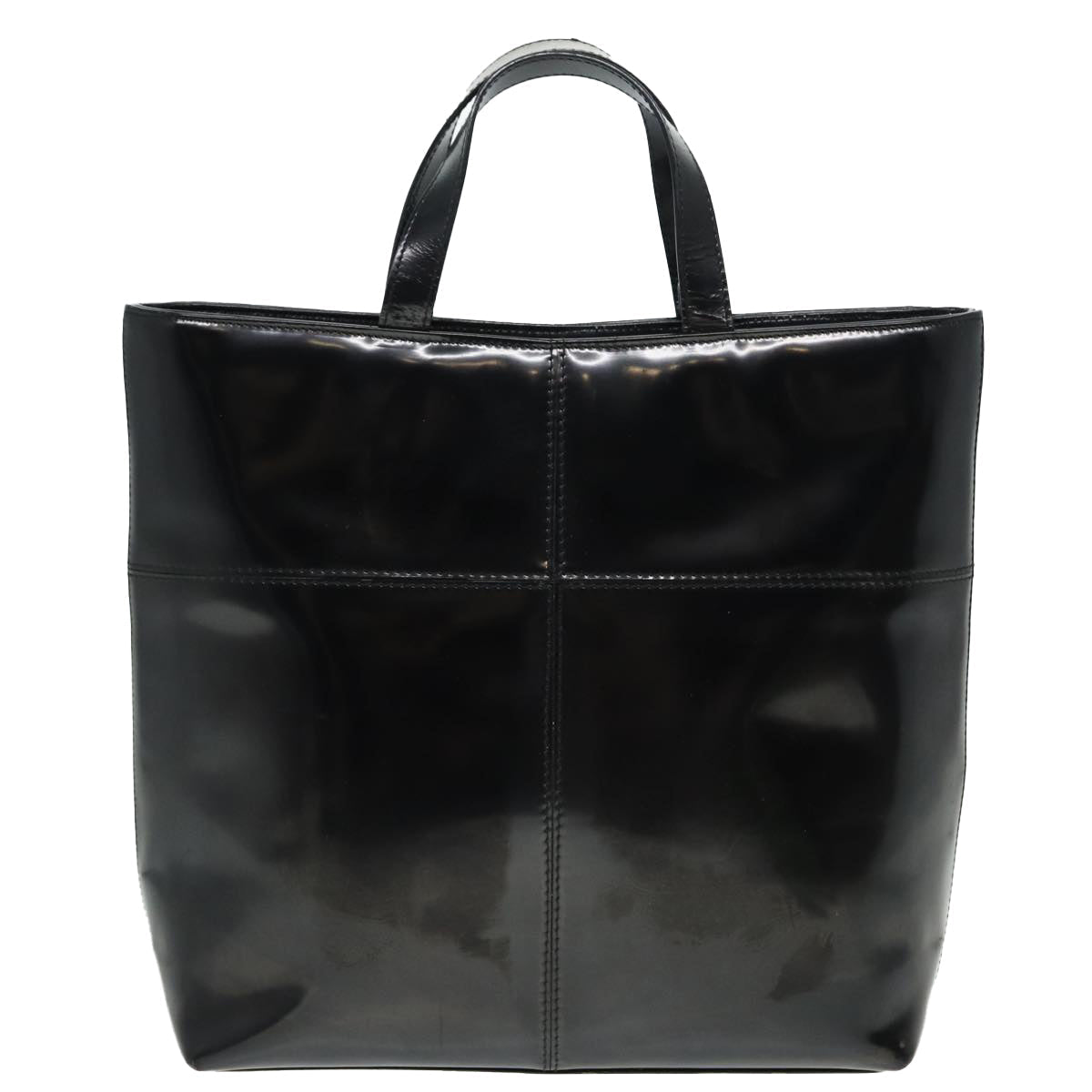 GUCCI Hand Bag Patent leather Black 002 2113 0475 bs15337