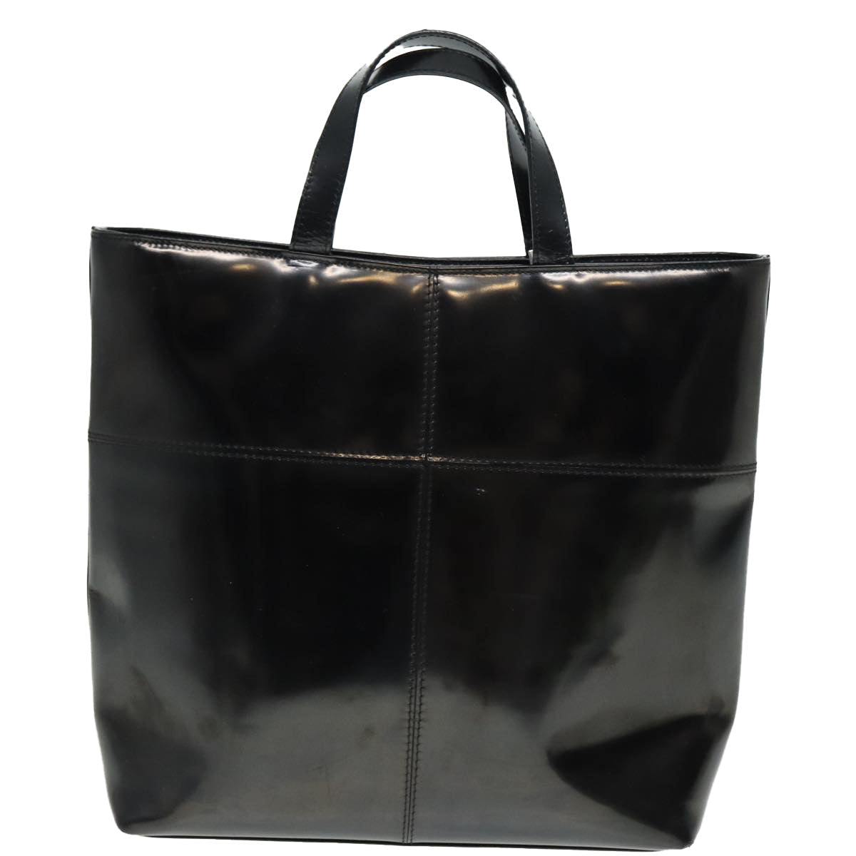 GUCCI Hand Bag Patent leather Black 002 2113 0475 bs15337