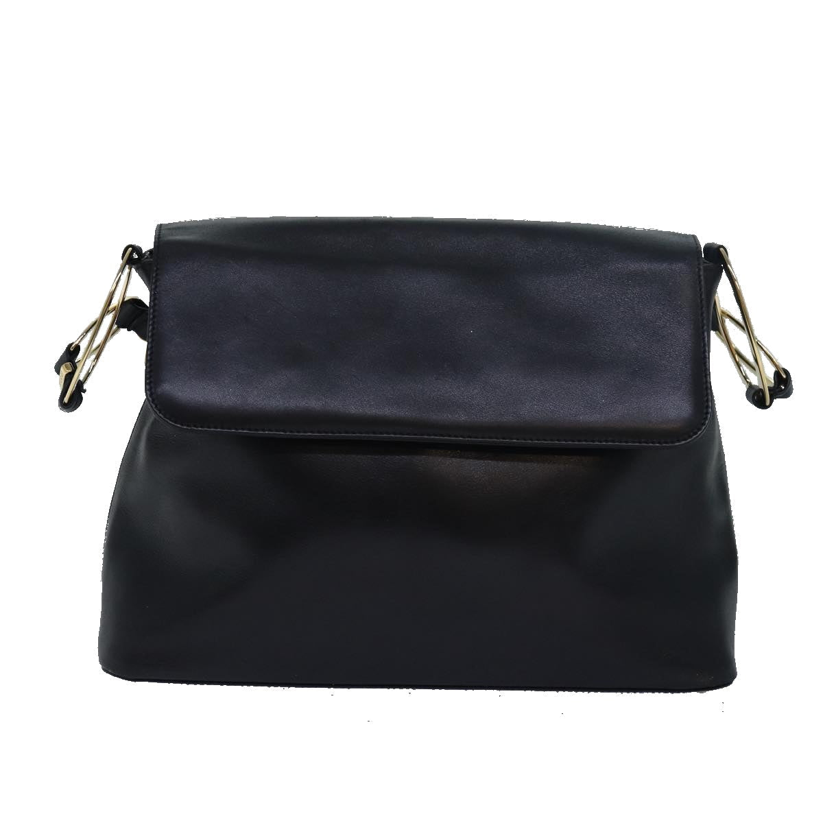 GUCCI Shoulder Bag Leather Black 001 3444 1804 bs15454