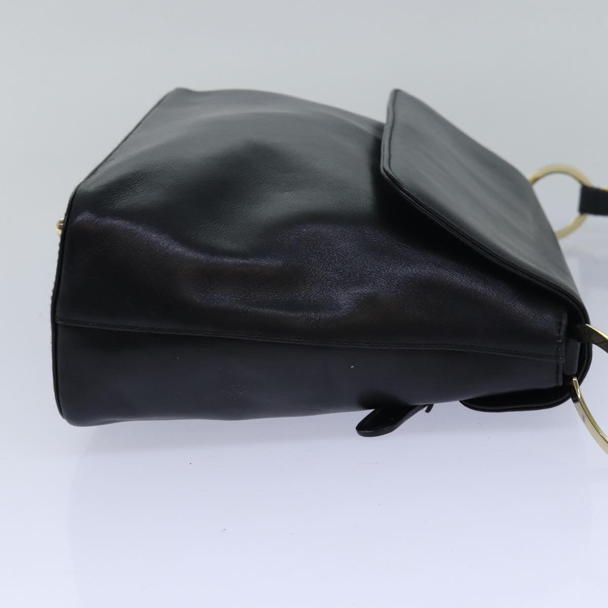 GUCCI Shoulder Bag Leather Black 001 3444 1804 bs15454
