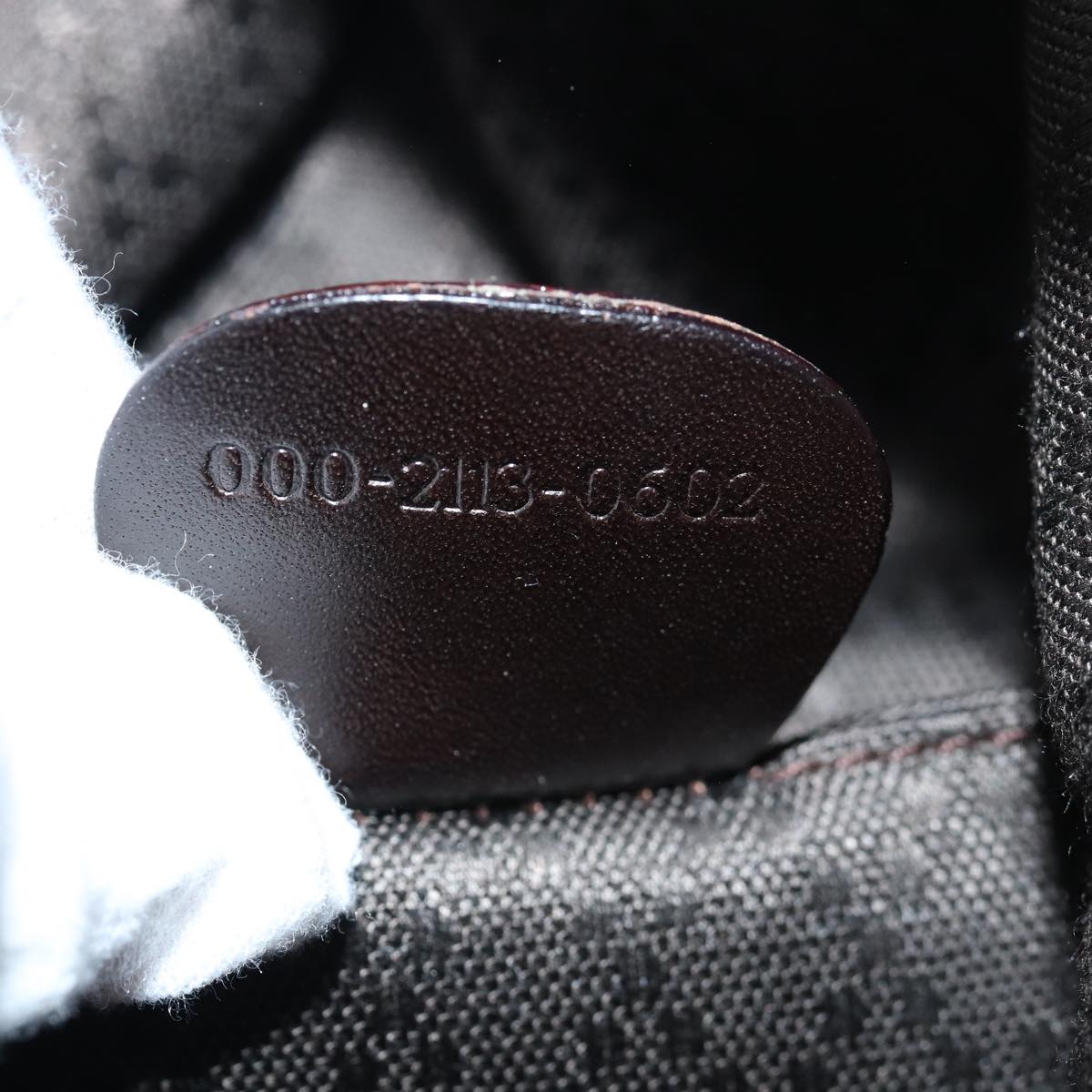 GUCCI Shoulder Bag Nylon Brown 000 2113 0602 bs15501