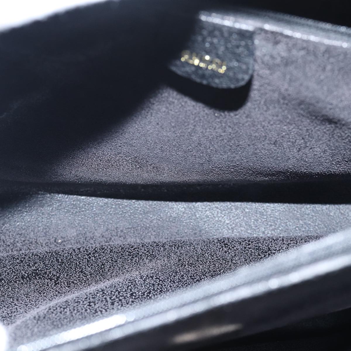 GUCCI Bamboo Hand Bag Leather Black 002 1186 0250 bs15616