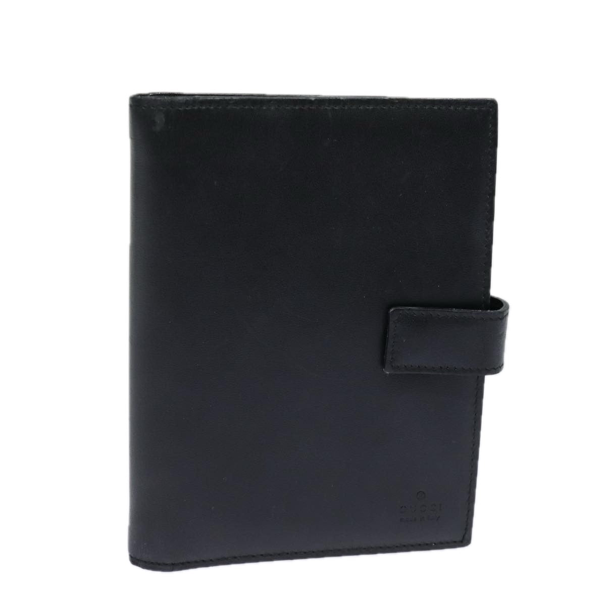 GUCCI Day Planner Cover Leather Black 031 0416 0927 bs15650