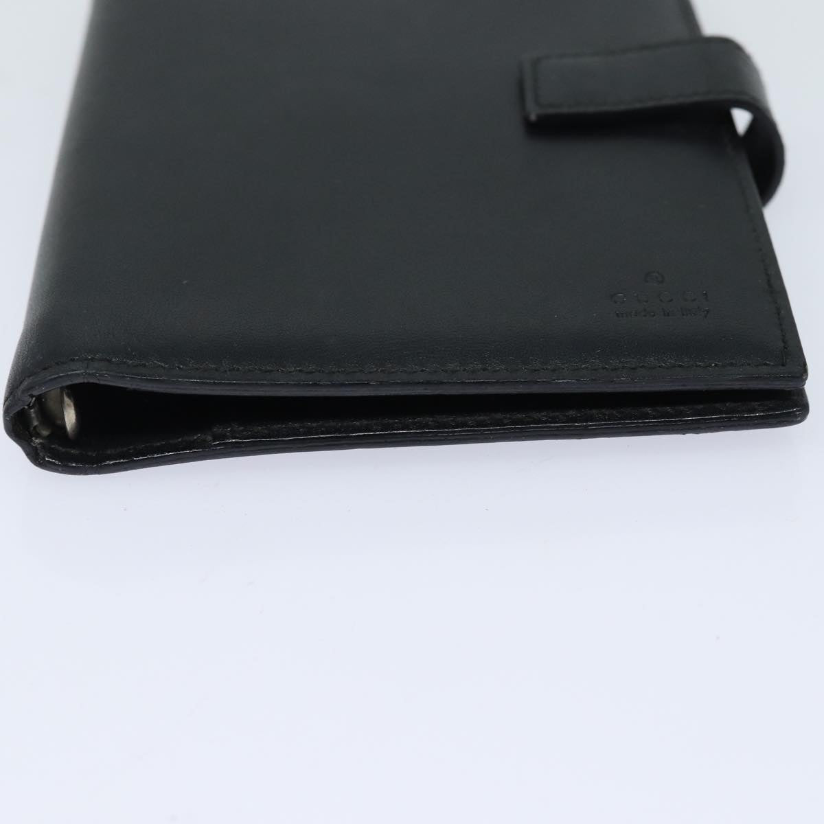 GUCCI Day Planner Cover Leather Black 031 0416 0927 bs15650